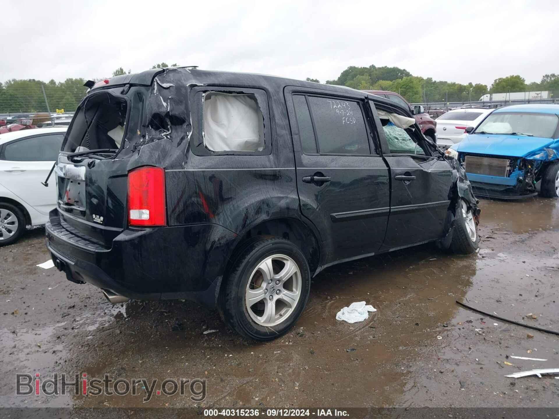 2012 HONDA PILOT - VIN: 5FNYF3H58CB011000 - Photo 4