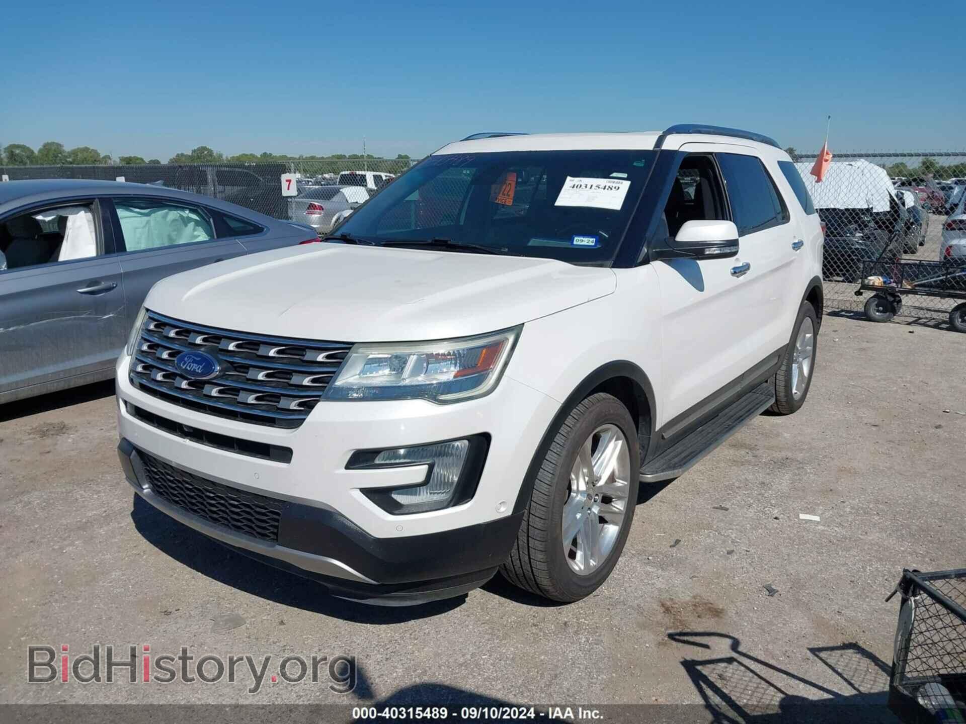 2016 FORD EXPLORER - VIN: 1FM5K7FH5GGB39334 - Фото 2