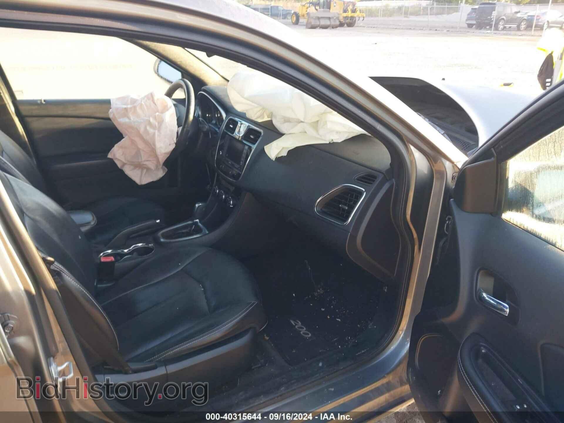 2012 CHRYSLER 200 - VIN: 1C3CCBCG8CN240319 - Фото 5