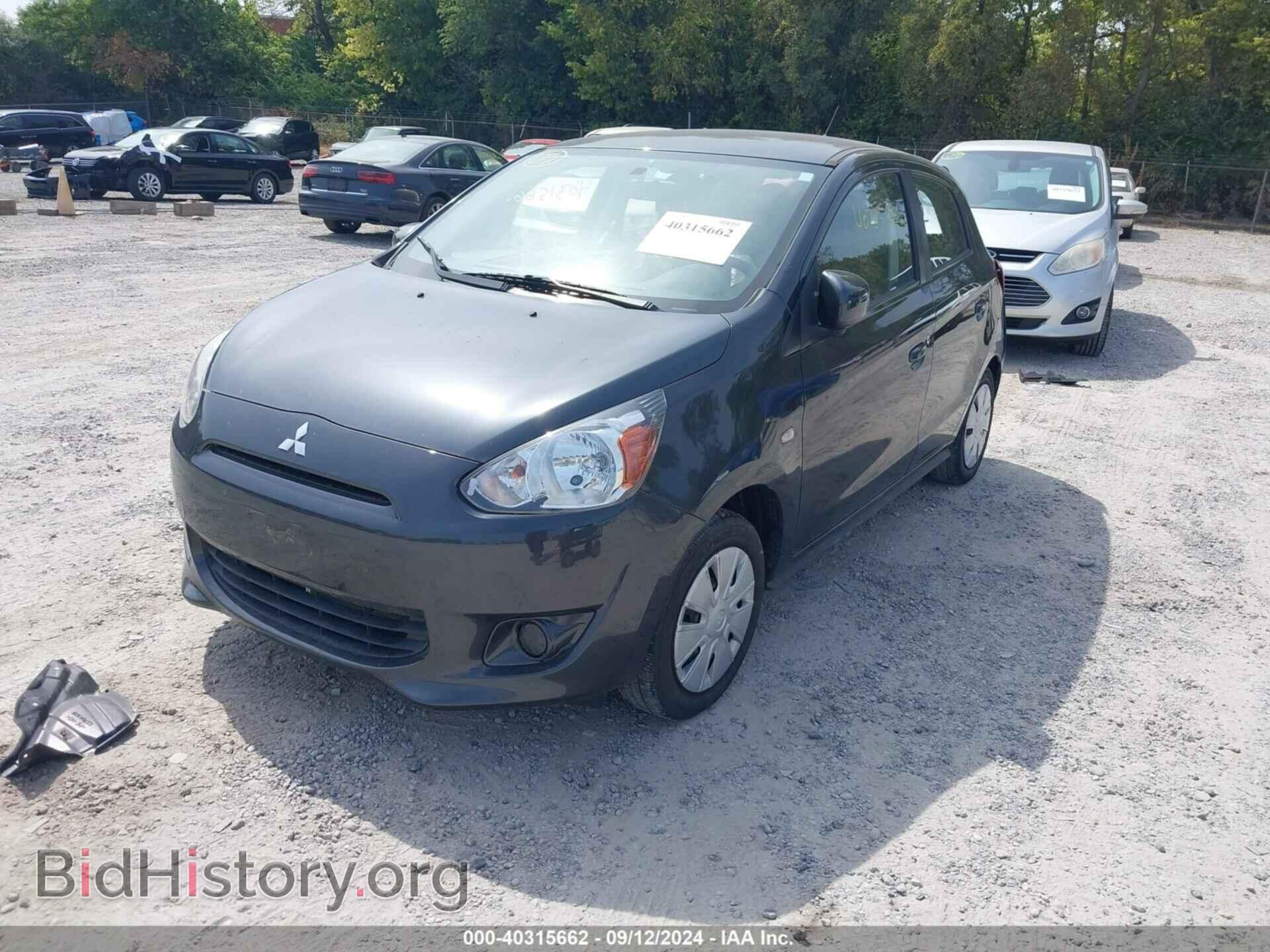 2015 MITSUBISHI MIRAGE - VIN: ML32A3HJ2FH006268 - Фото 2