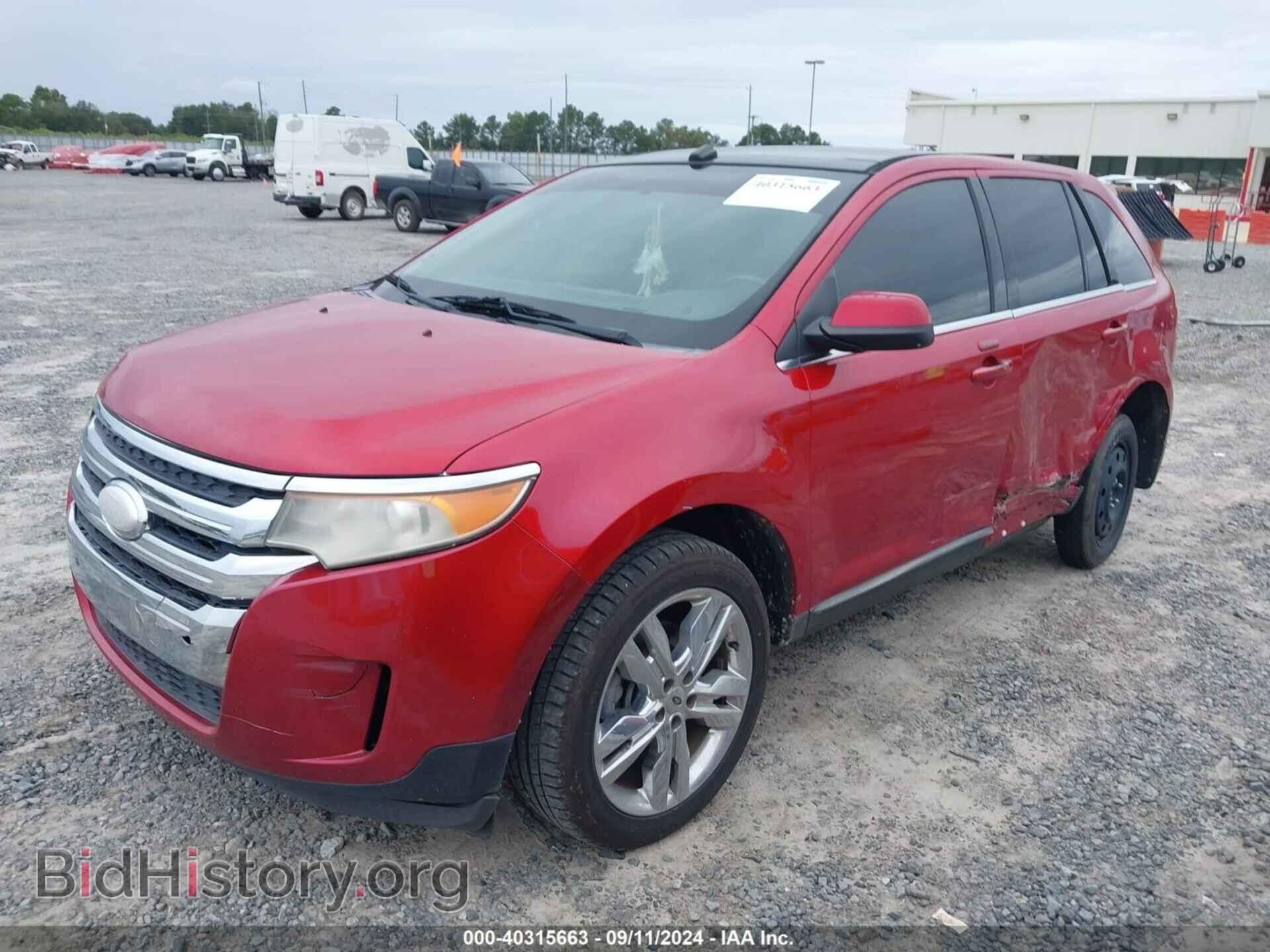 2011 FORD EDGE - VIN: 2FMDK3KCXBBB37156 - Фото 2