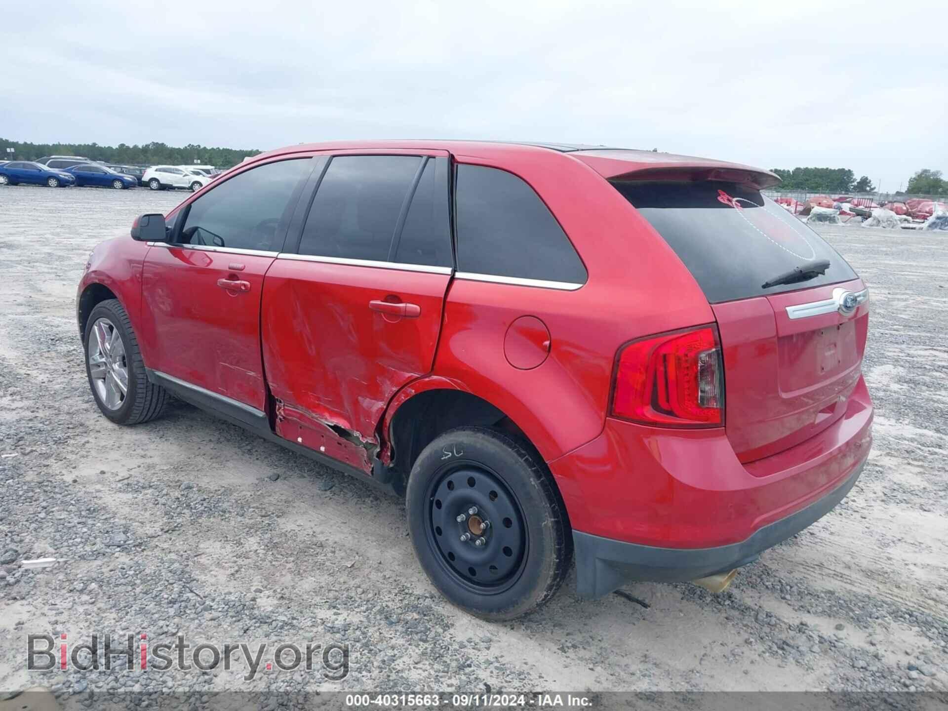 2011 FORD EDGE - VIN: 2FMDK3KCXBBB37156 - Фото 3