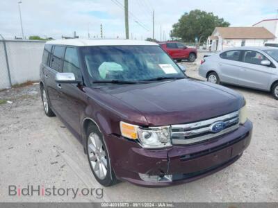 2011 Ford FLEX Limited, бордовый — VIN 2FMHK6DT6BBD03155, IAAI