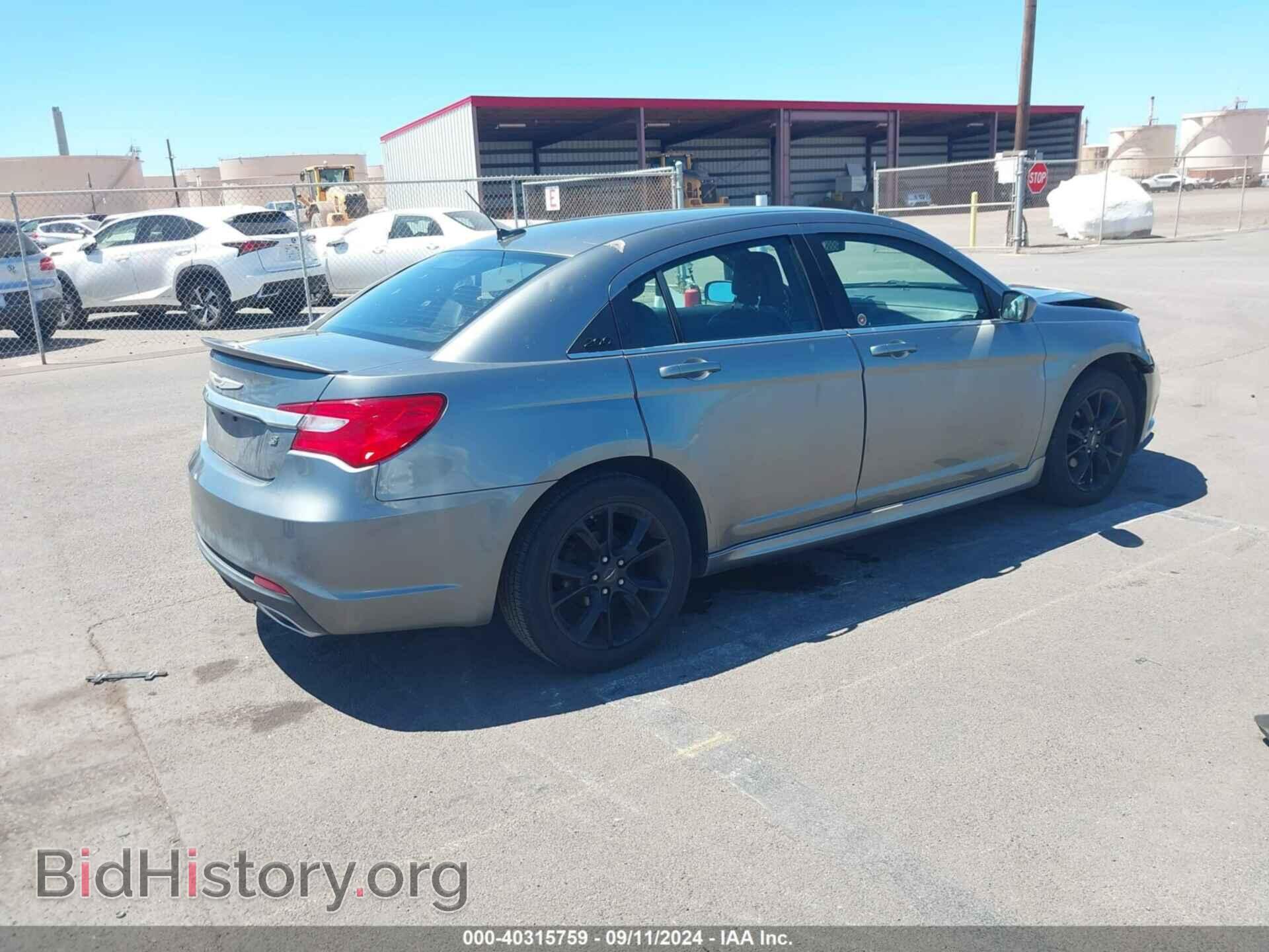 2013 CHRYSLER 200 - VIN: 1C3CCBCGXDN719651 - Фото 4