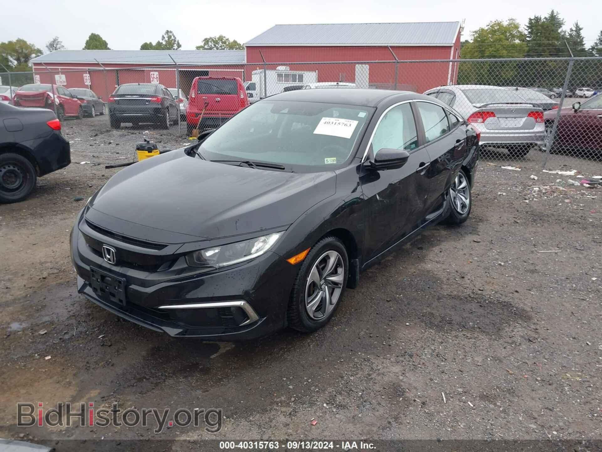 2019 HONDA CIVIC - VIN: 2HGFC2F63KH598299 - Фото 2
