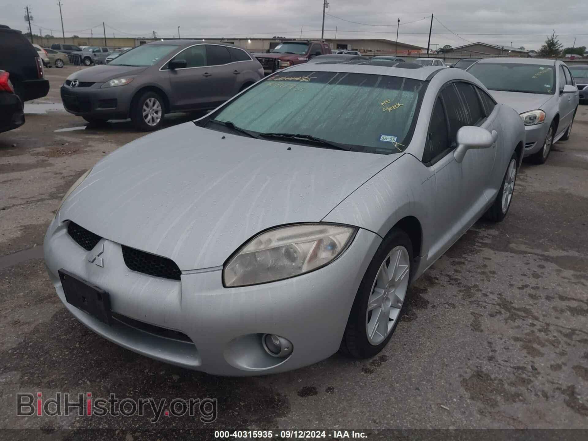 2007 MITSUBISHI ECLIPSE - VIN: 4A3AK34T37E003005 - Photo 2
