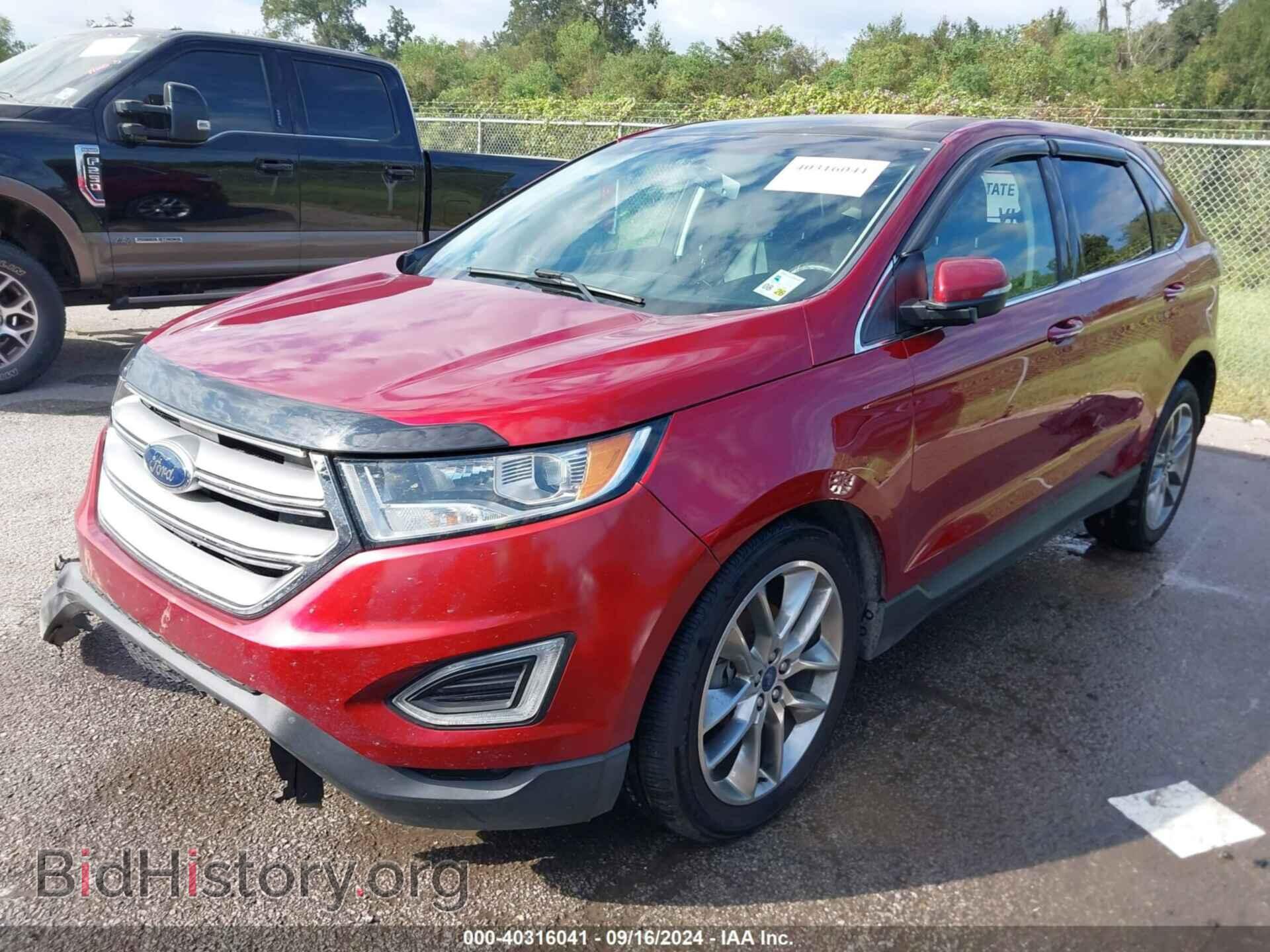 2015 FORD EDGE - VIN: 2FMTK3K9XFBB19505 - Фото 9