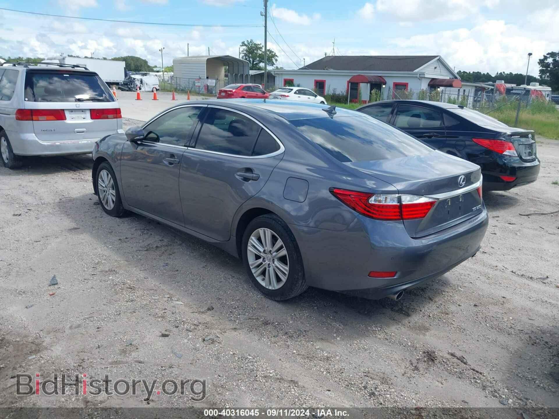 2014 LEXUS ES 350 - VIN: JTHBK1GG9E2134088 - Фото 3