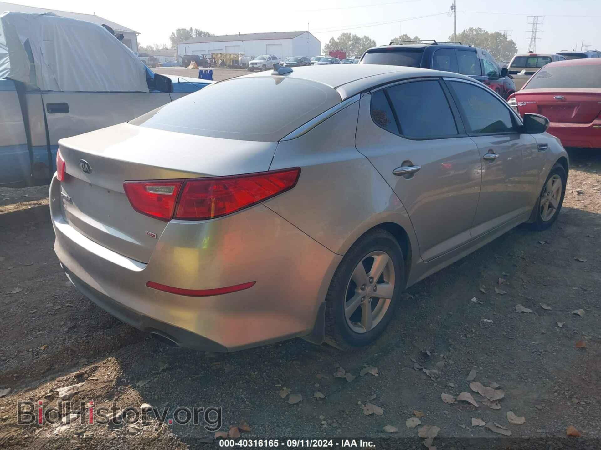 2015 KIA OPTIMA - VIN: 5XXGM4A74FG479097 - Фото 4