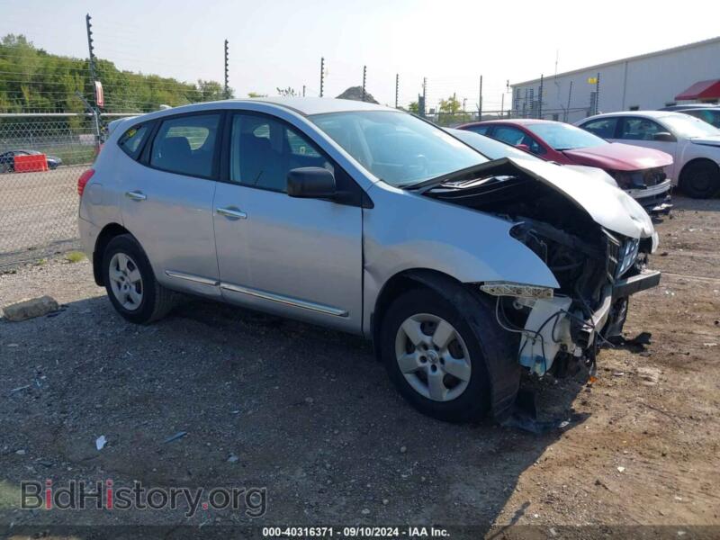 2011 Nissan ROGUE S (VIN JN8AS5MT7BW169727) — photo 1 of 13, IAAI, damage: front end