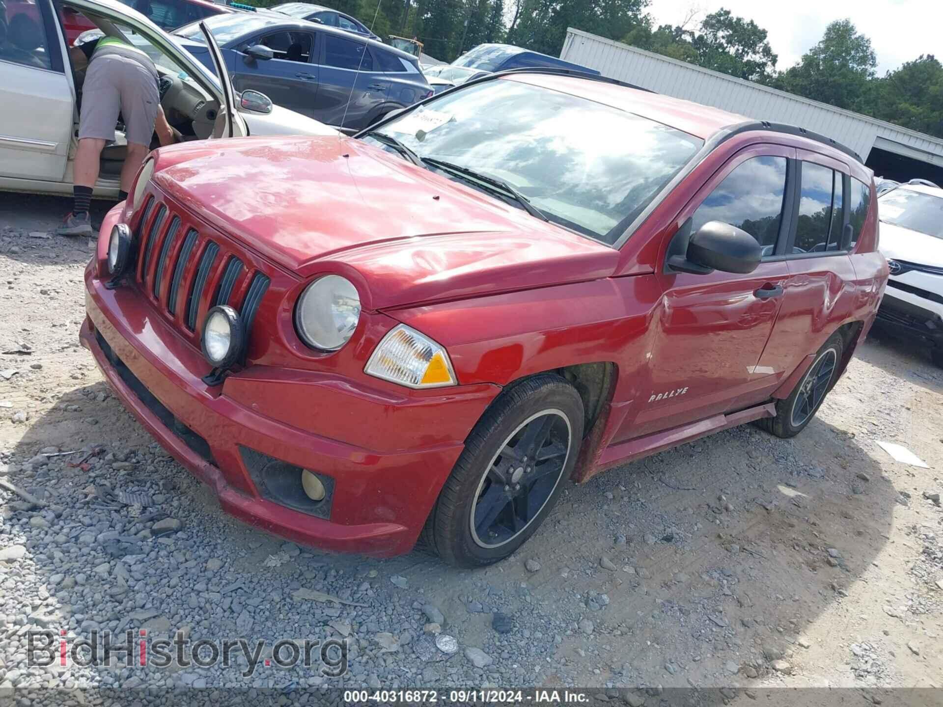 2008 JEEP COMPASS - VIN: 1J8FT47W48D760027 - Фото 2
