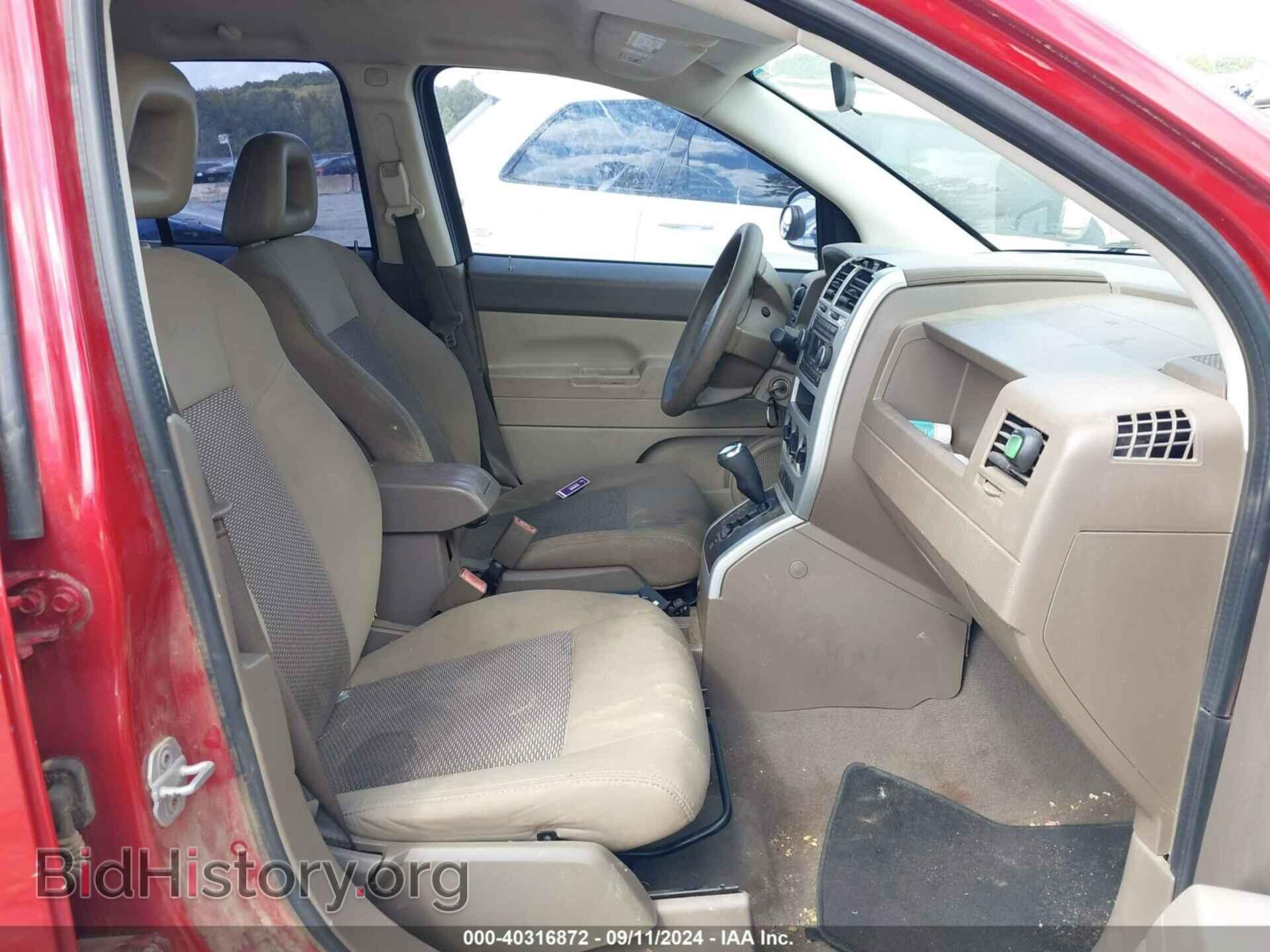 2008 JEEP COMPASS - VIN: 1J8FT47W48D760027 - Фото 5