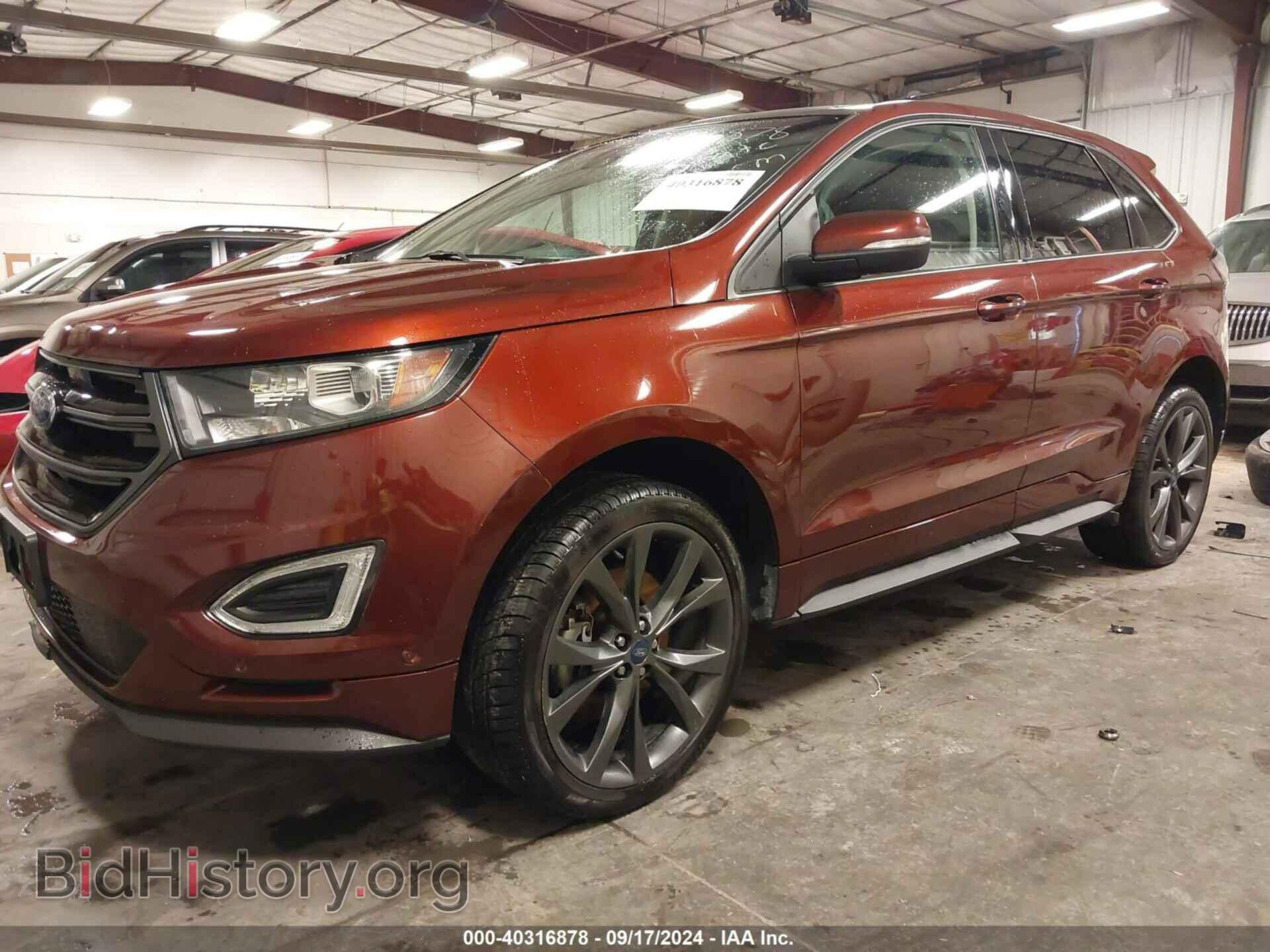 2015 FORD EDGE - VIN: 2FMTK4AP2FBC02660 - Photo 2
