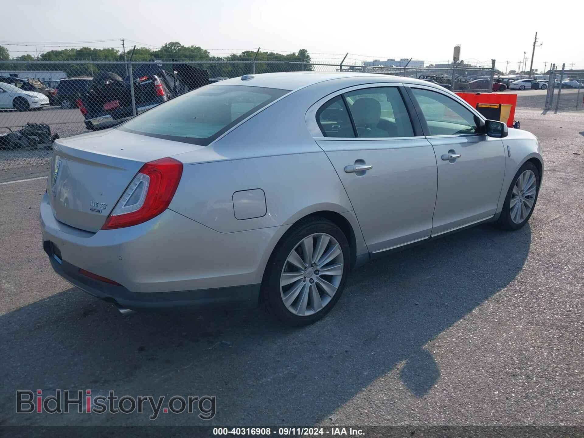 2013 LINCOLN MKS - VIN: 1LNHL9FT7DG615377 - Фото 4