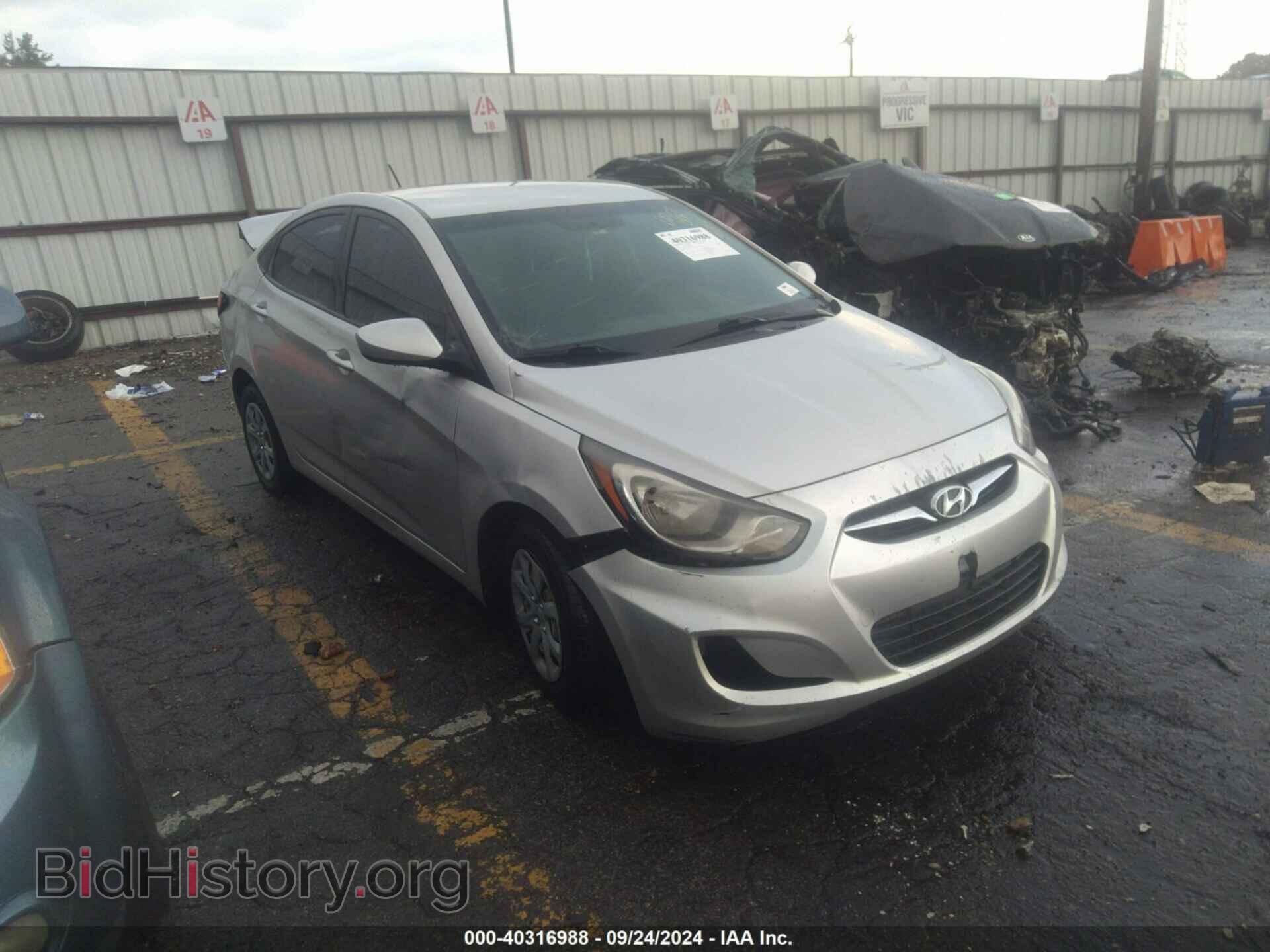 Photo KMHCT4AE9EU641908 - HYUNDAI ACCENT 2014