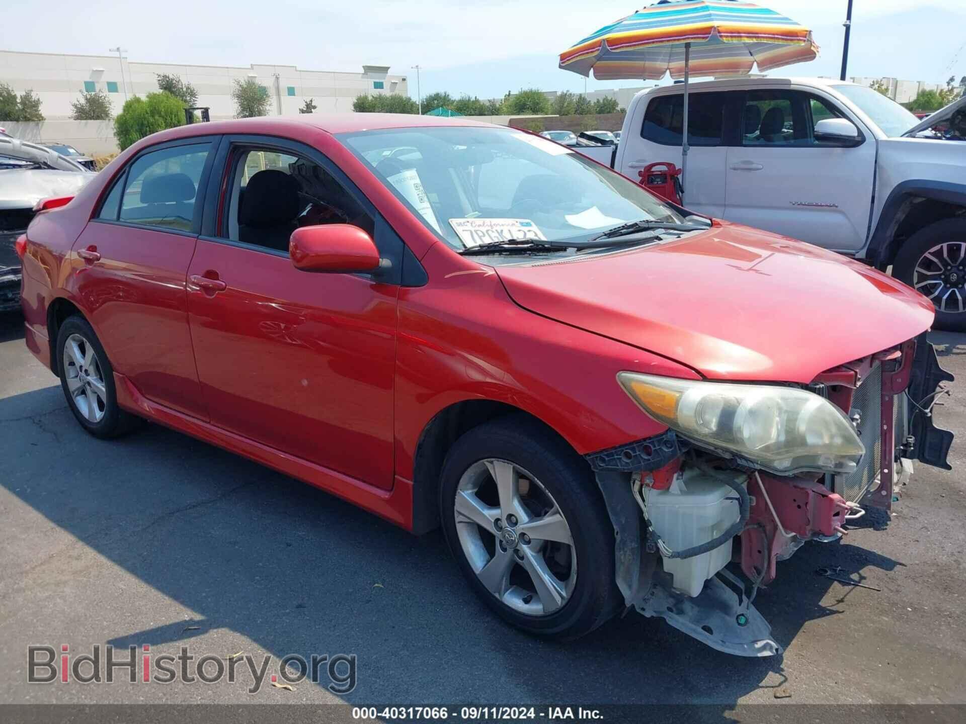 Photo 5YFBU4EE4CP065663 - TOYOTA COROLLA 2012