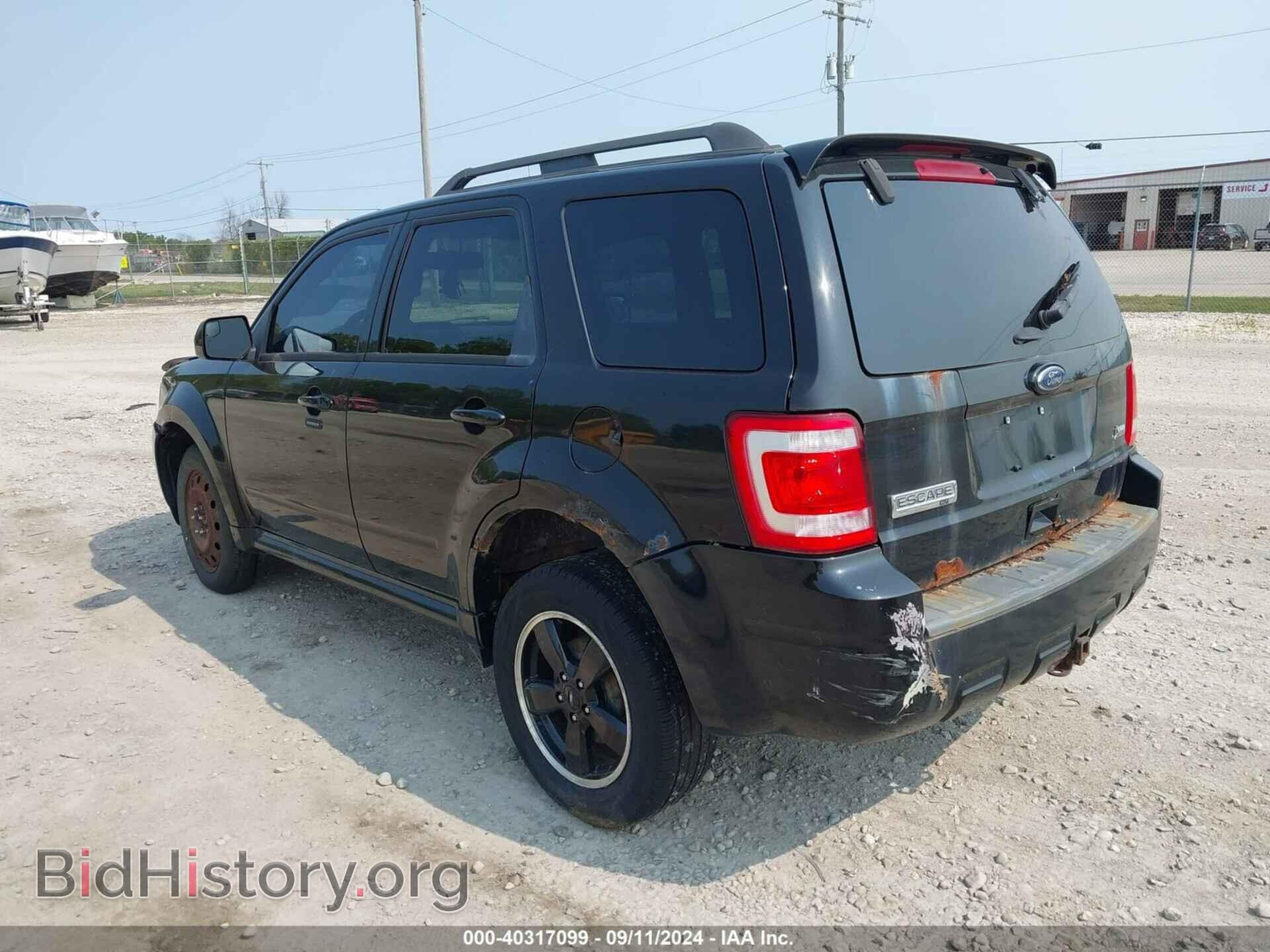 2011 FORD ESCAPE - VIN: 1FMCU9DG8BKB01870 - Фото 3