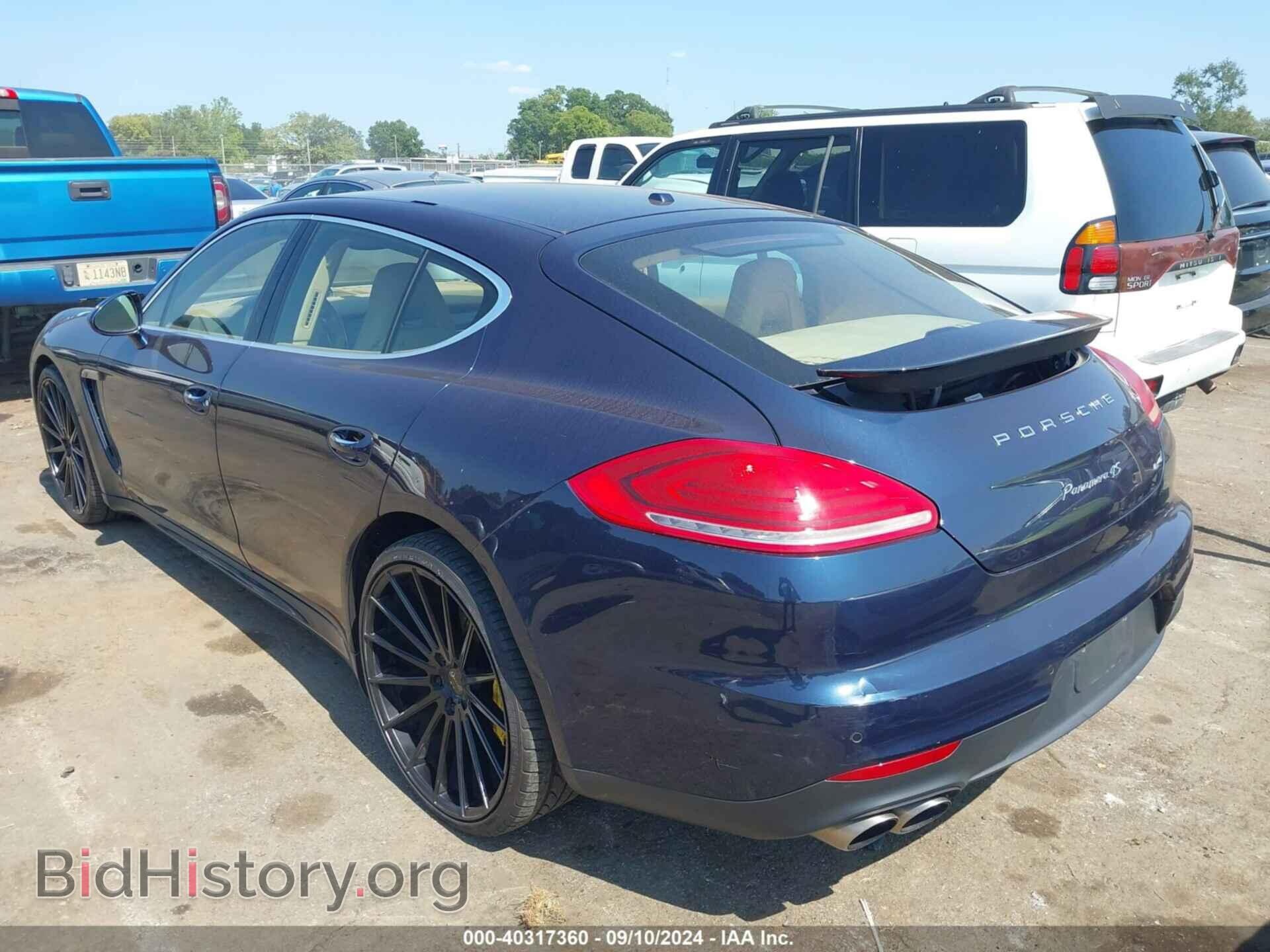 2014 PORSCHE PANAMERA - VIN: WP0AB2A78EL055517 - Фото 3