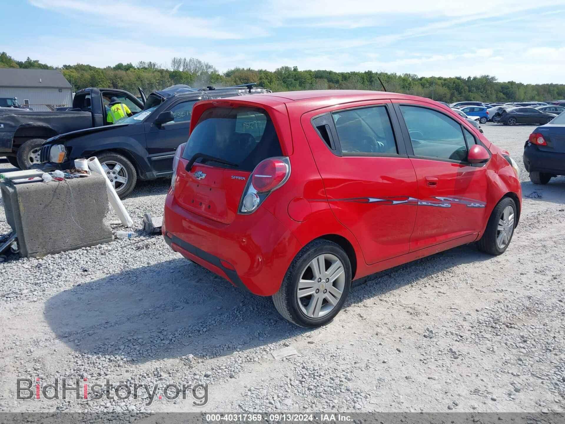 2014 CHEVROLET SPARK - VIN: KL8CD6S90EC453274 - Фото 4