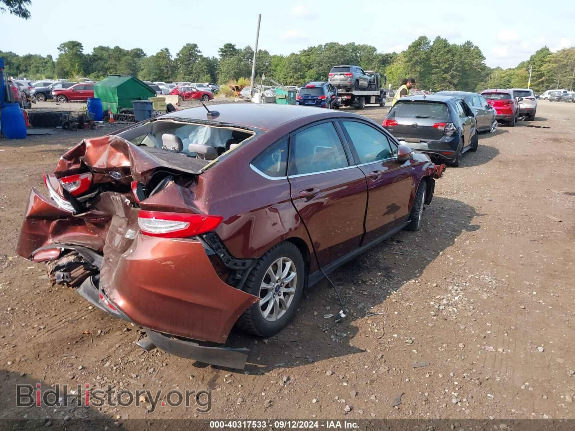 2015 FORD FUSION - VIN: 3FA6P0G7XFR188548 - Фото 4
