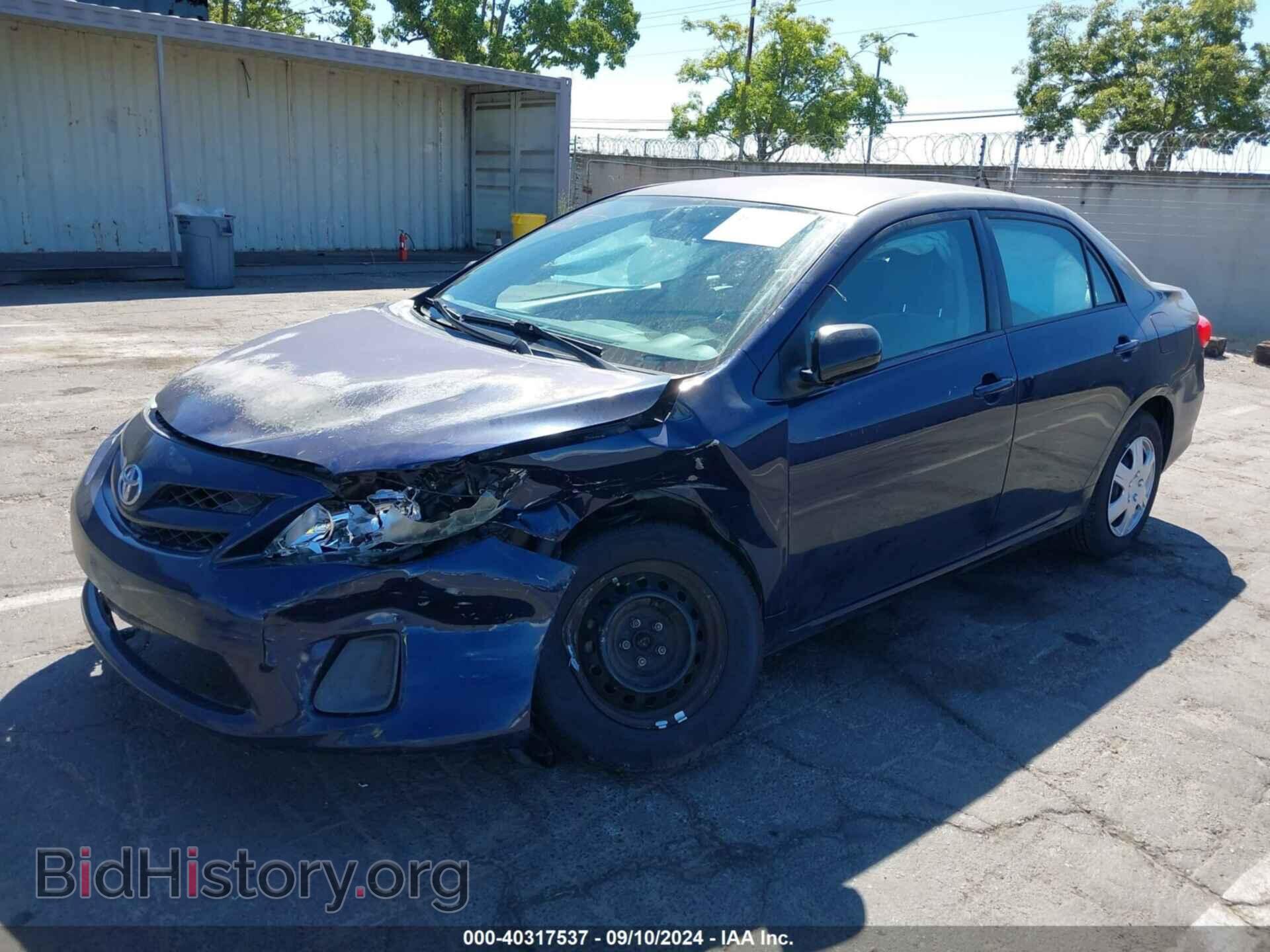 2011 TOYOTA COROLLA - VIN: 2T1BU4EE9BC594217 - Фото 2