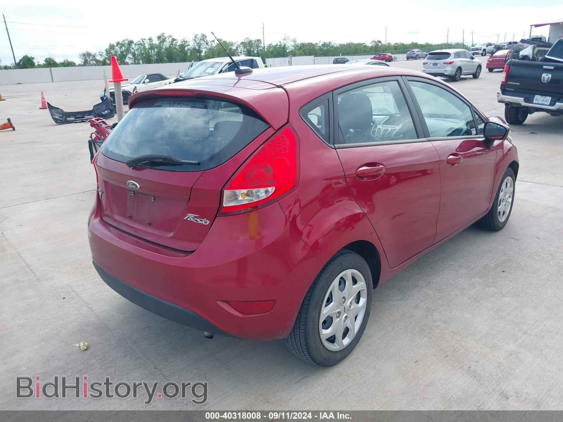 2013 FORD FIESTA - VIN: 3FADP4EJ7DM206480 - Фото 4