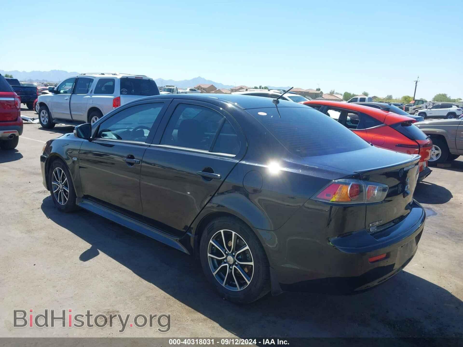 2017 MITSUBISHI LANCER - VIN: JA32V2FW3HU009683 - Фото 3