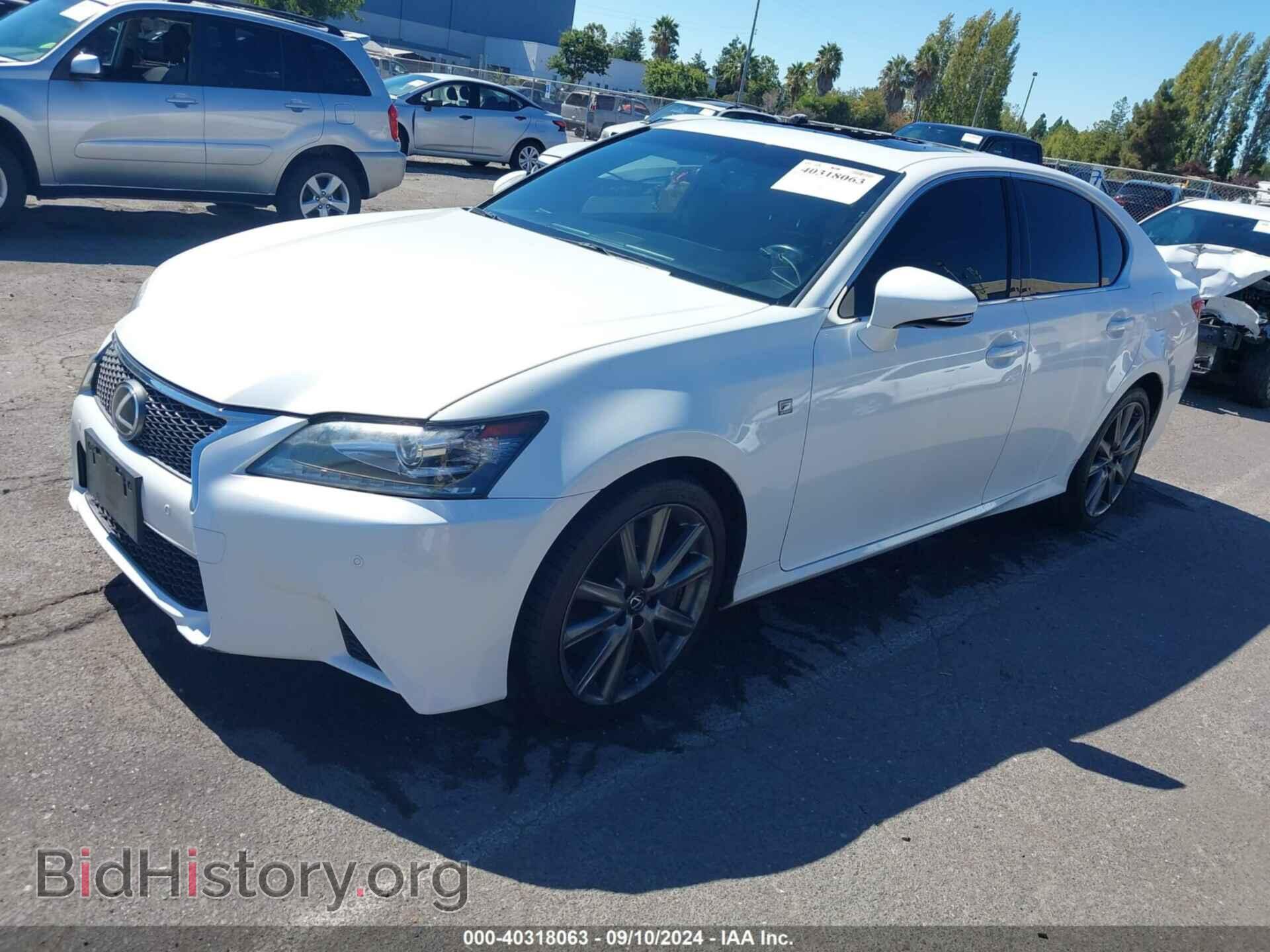2013 LEXUS GS 350 - VIN: JTHBE1BL4D5027605 - Фото 2