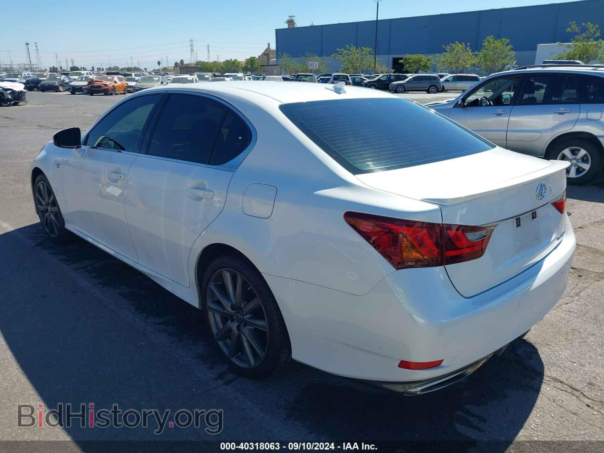 2013 LEXUS GS 350 - VIN: JTHBE1BL4D5027605 - Фото 3