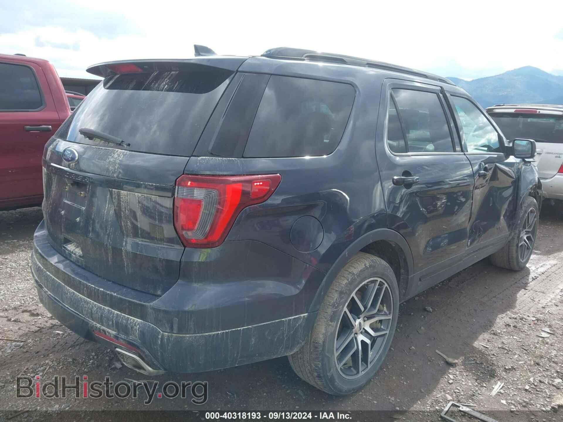 2017 FORD EXPLORER - VIN: 1FM5K8GT7HGB53875 - Фото 4