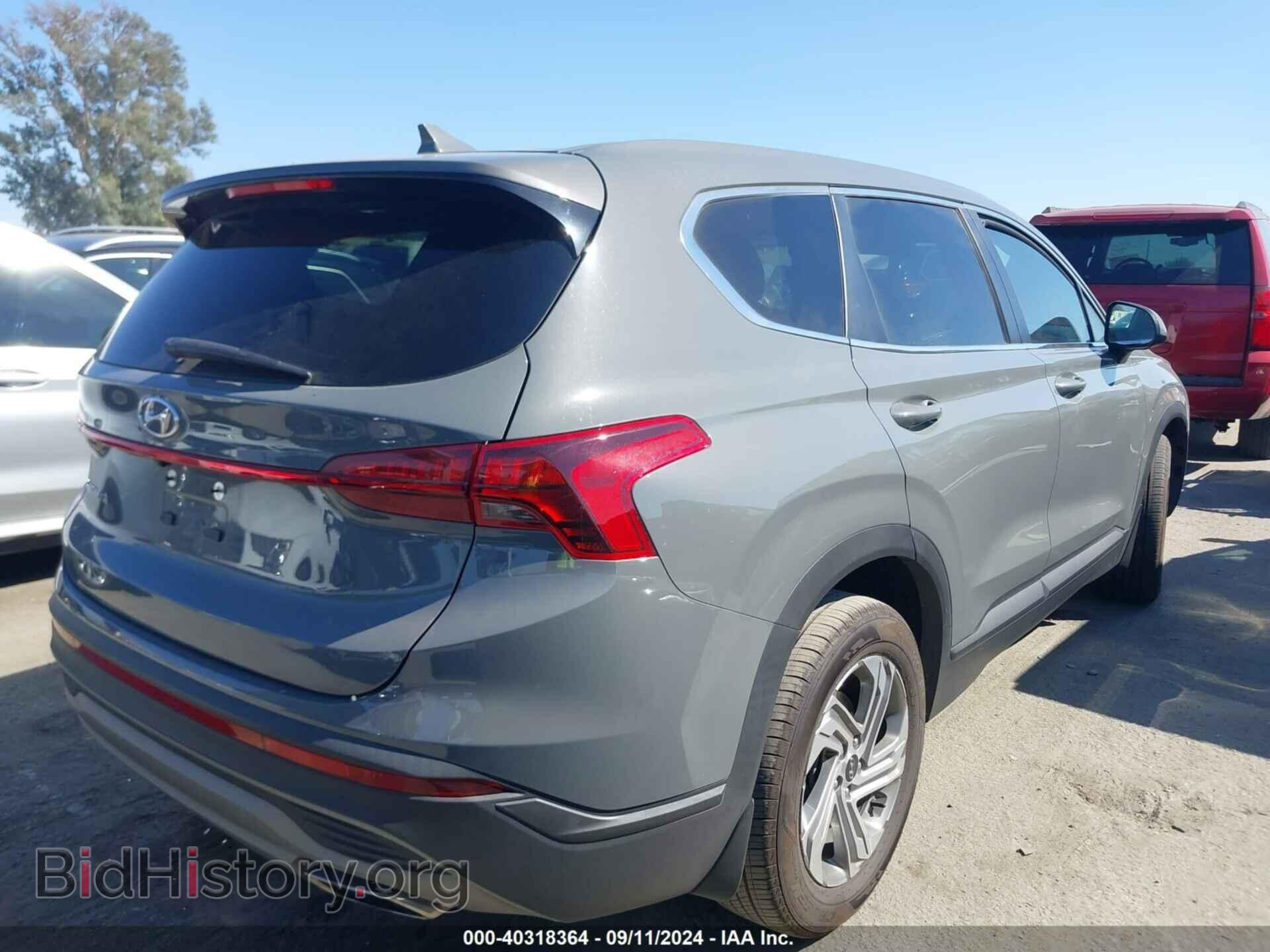 2022 HYUNDAI SANTA FE - VIN: 5NMS14AJ2NH374010 - Фото 4