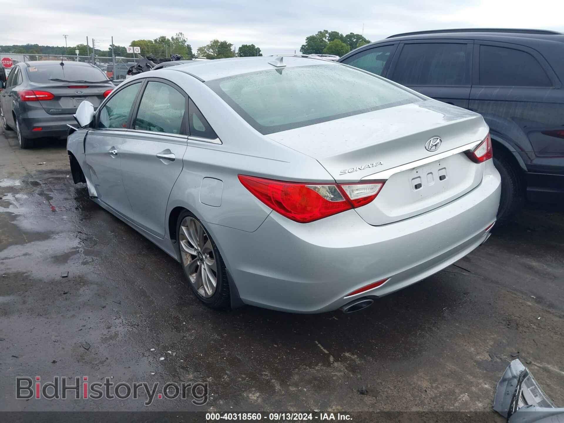 2013 HYUNDAI SONATA - VIN: 5NPEC4AC3DH617995 - Фото 3