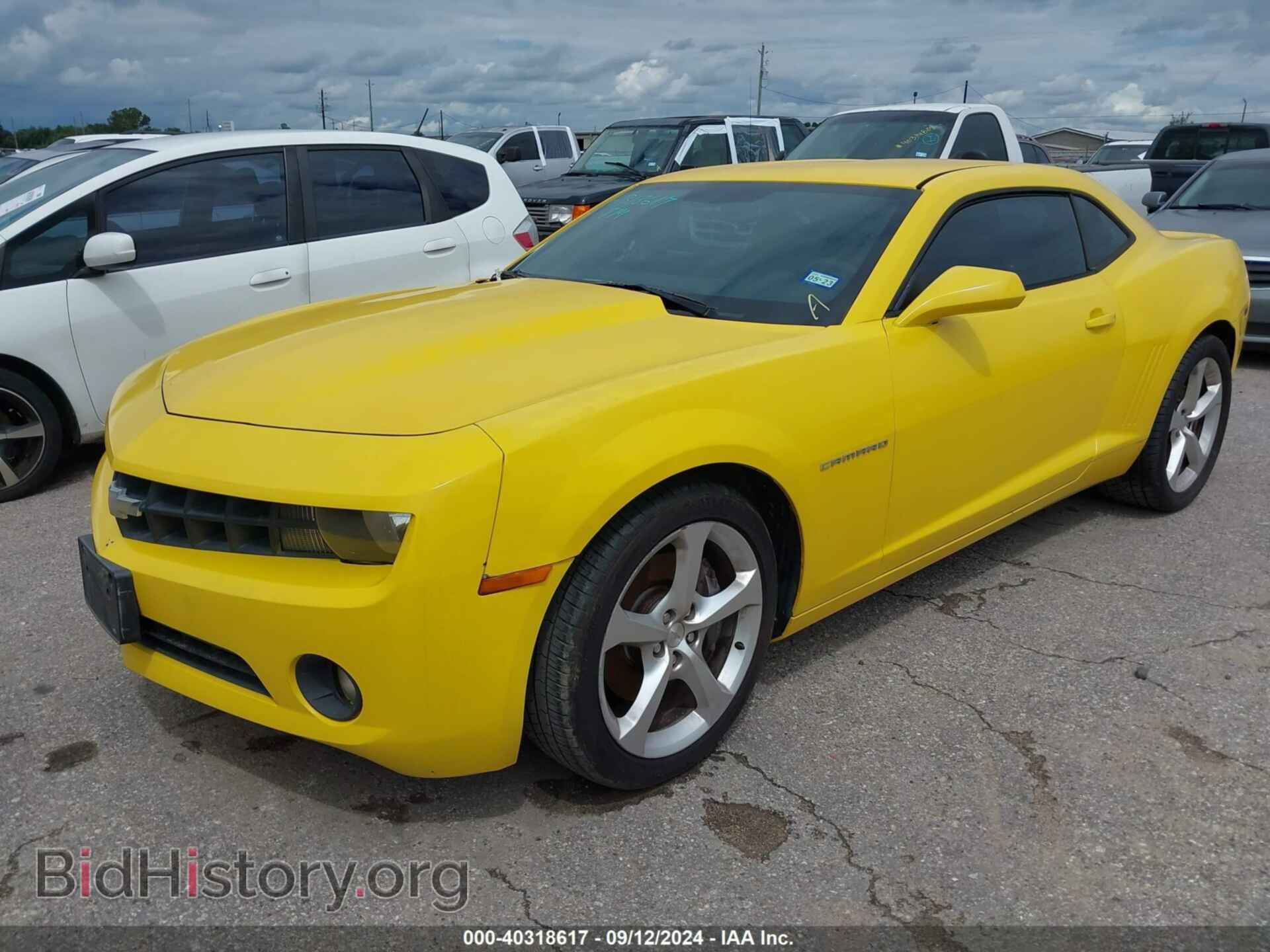 2013 CHEVROLET CAMARO - VIN: 2G1FA1E36D9126044 - Фото 2