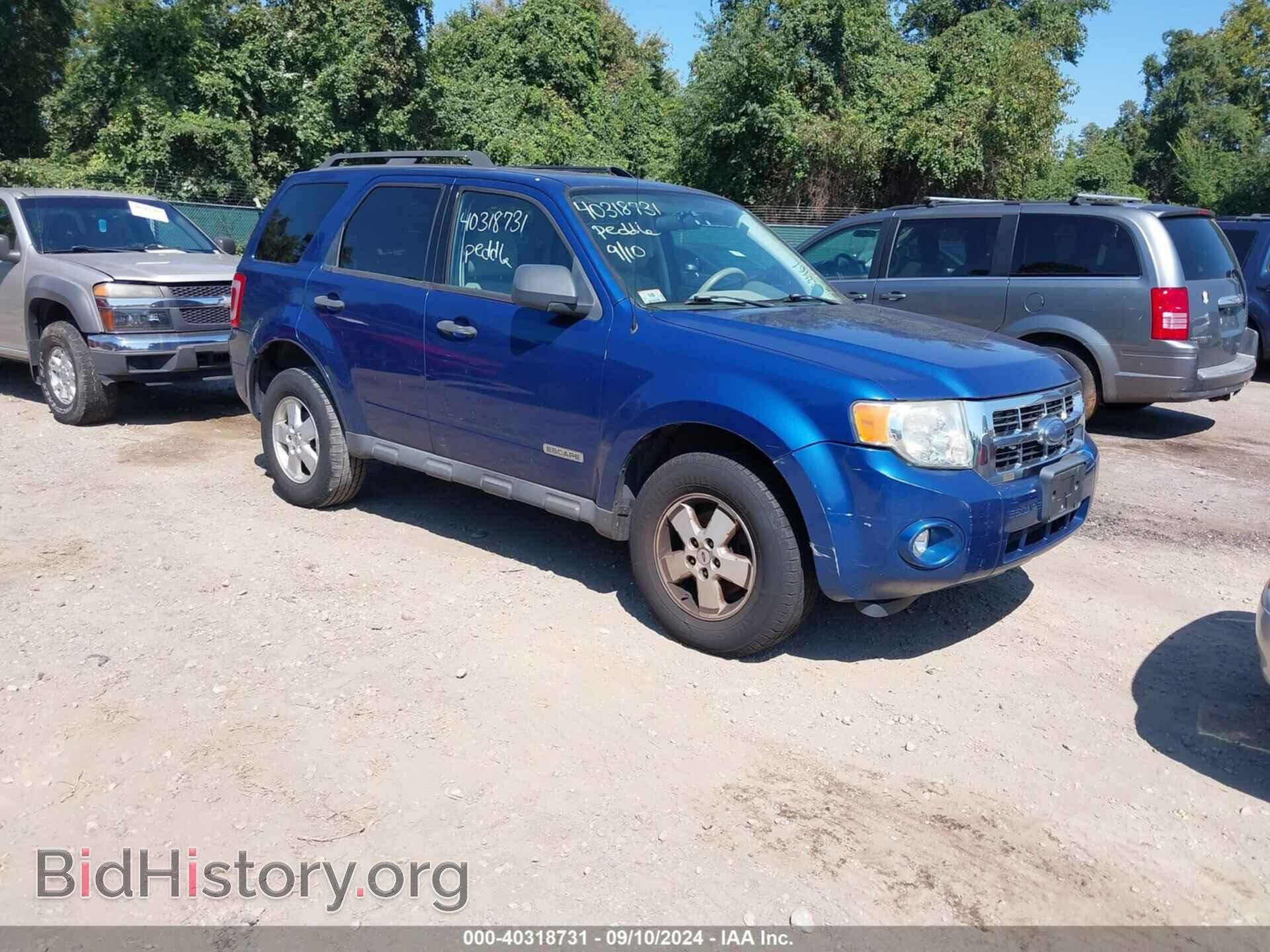 Фотография 1FMCU93Z08KA09678 - FORD ESCAPE 2008