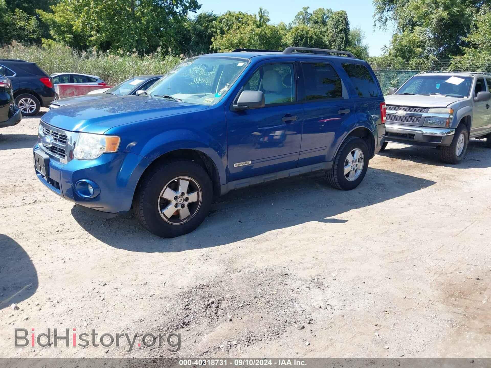 2008 FORD ESCAPE - VIN: 1FMCU93Z08KA09678 - Фото 2