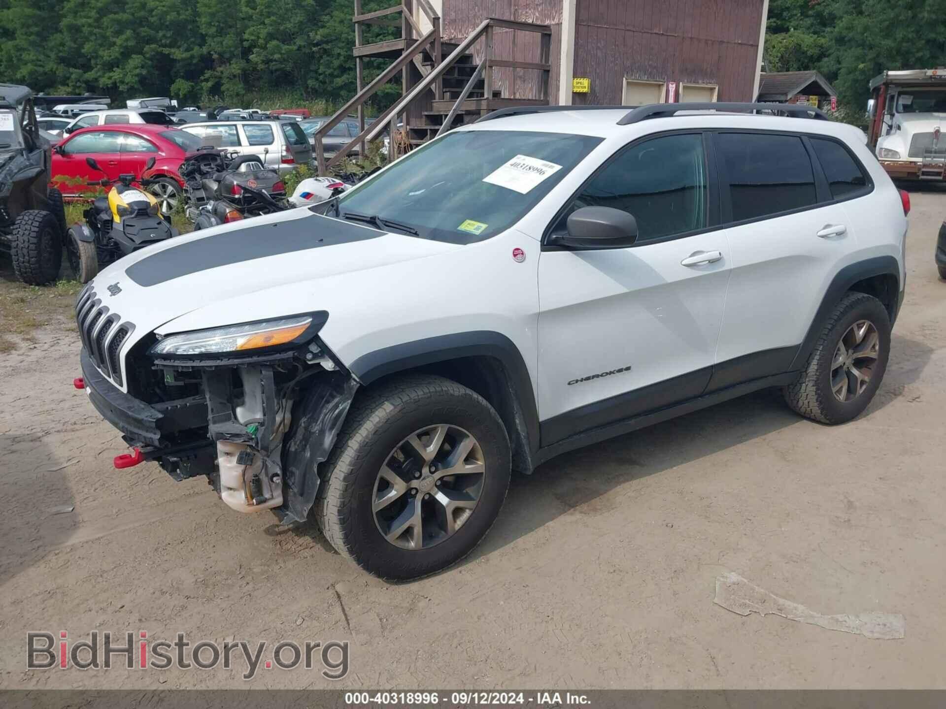 2014 JEEP CHEROKEE - VIN: 1C4PJMBS0EW242518 - Фото 2
