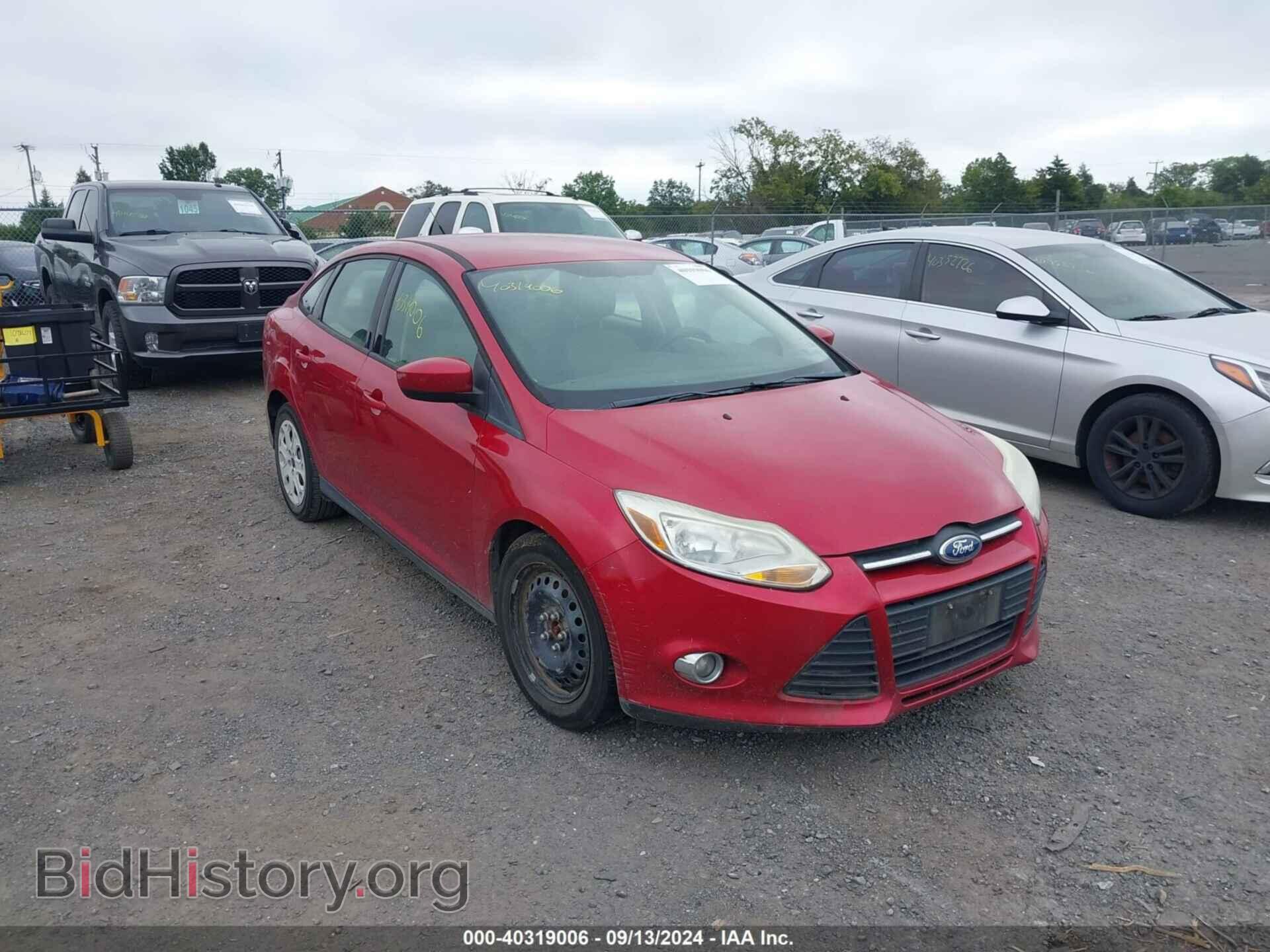 Фотография 1FAHP3F24CL241836 - FORD FOCUS 2012