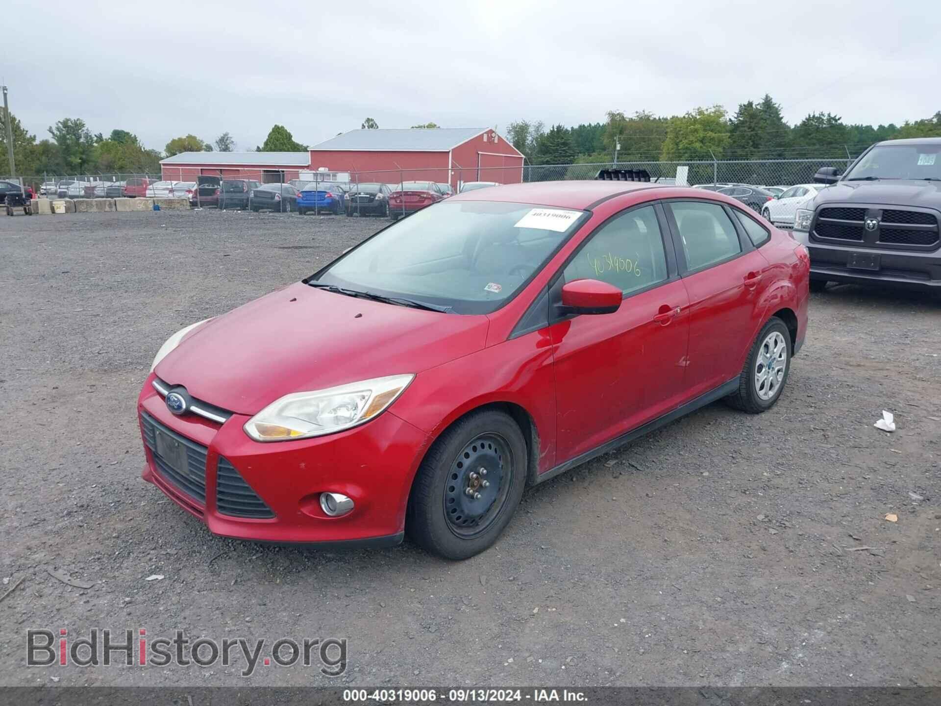 2012 FORD FOCUS - VIN: 1FAHP3F24CL241836 - Фото 2
