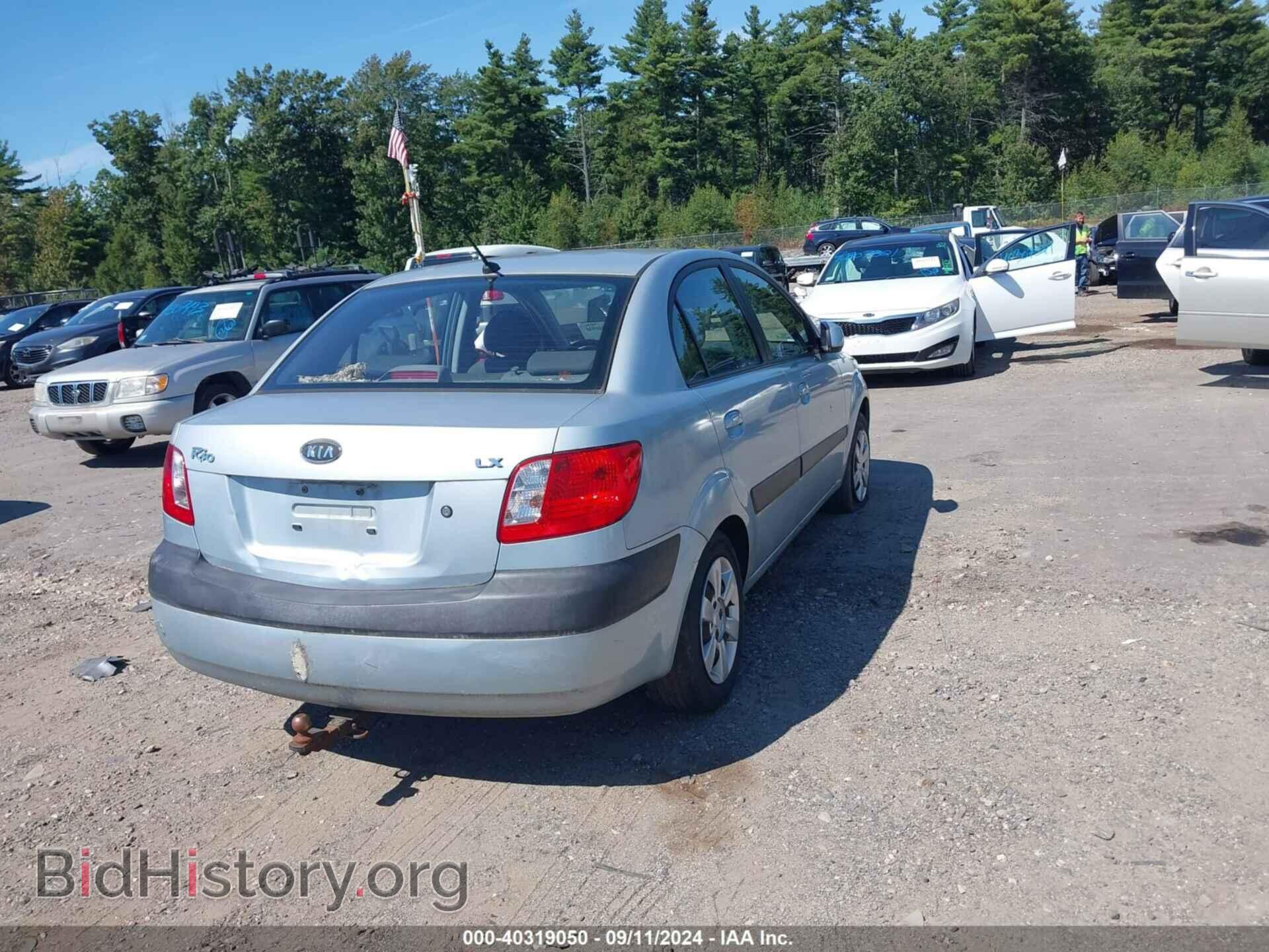 2006 KIA RIO - VIN: KNADE123266169794 - Фото 4