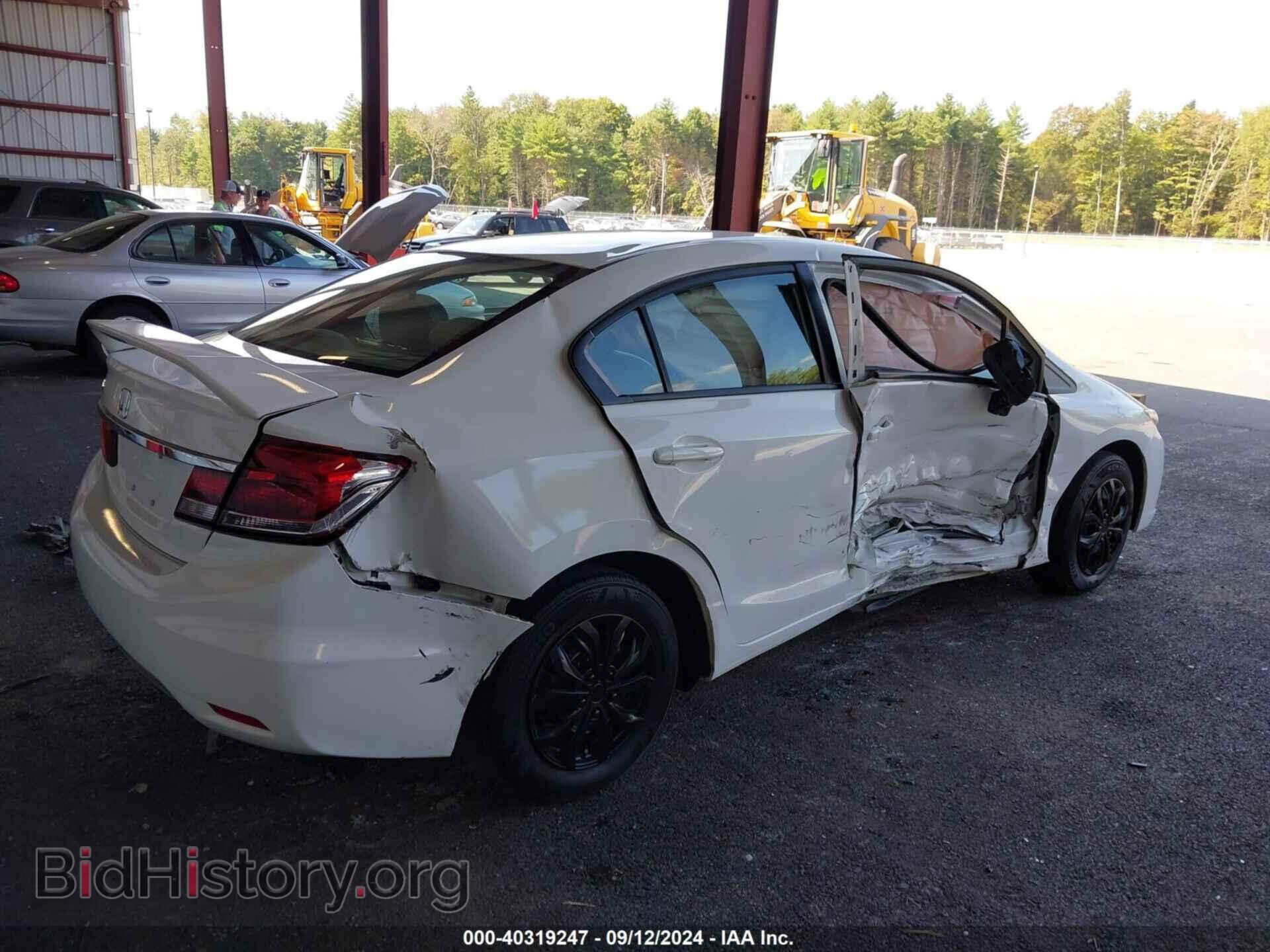 2013 HONDA CIVIC - VIN: 2HGFB2F55DH521933 - Фото 4