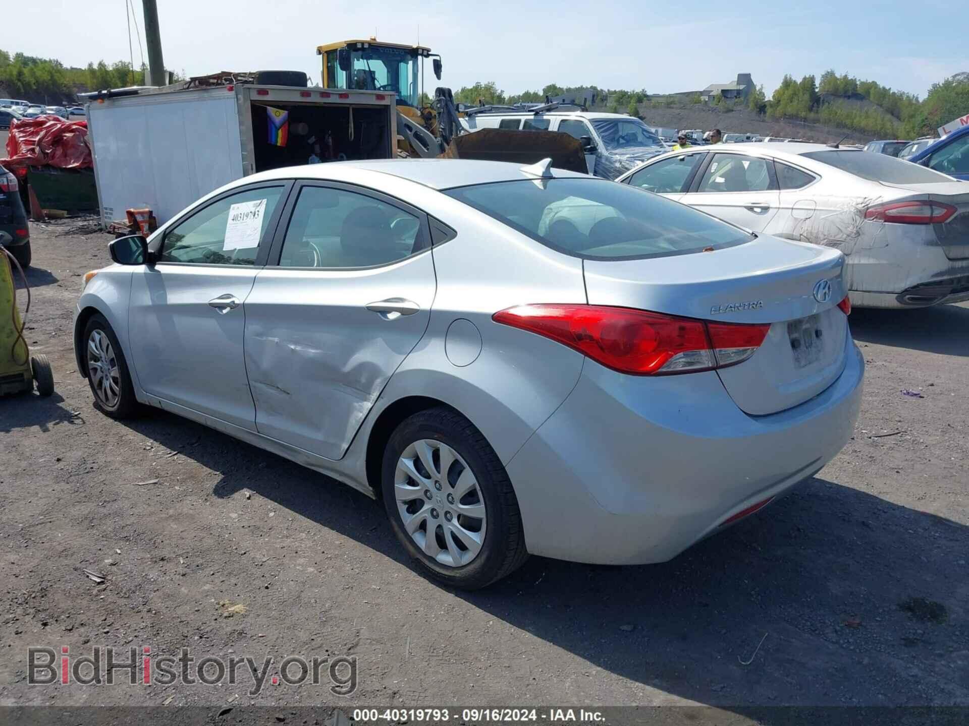 2012 HYUNDAI ELANTRA - VIN: 5NPDH4AE5CH076753 - Фото 3