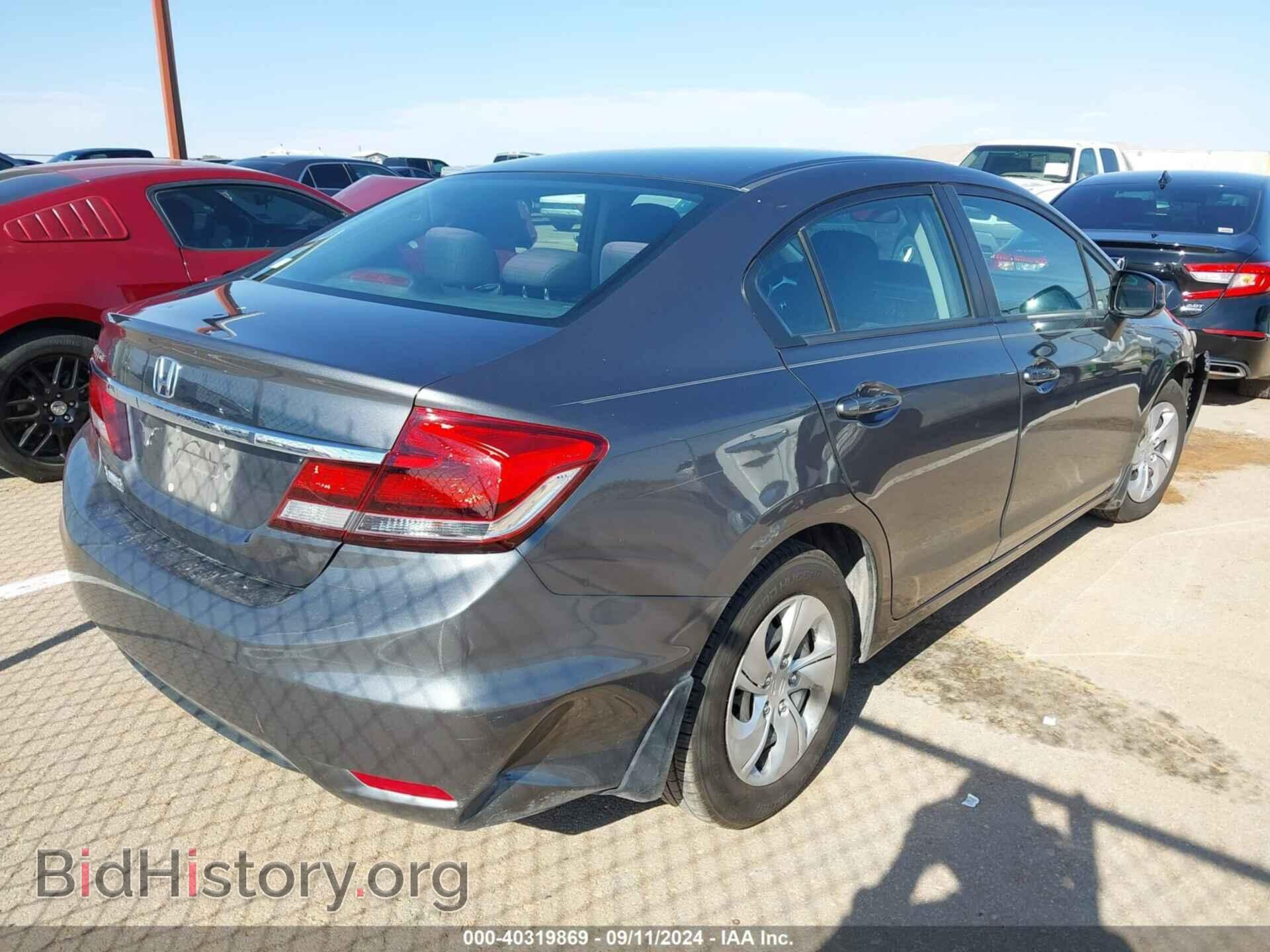2013 HONDA CIVIC - VIN: 2HGFB2F5XDH602541 - Фото 4