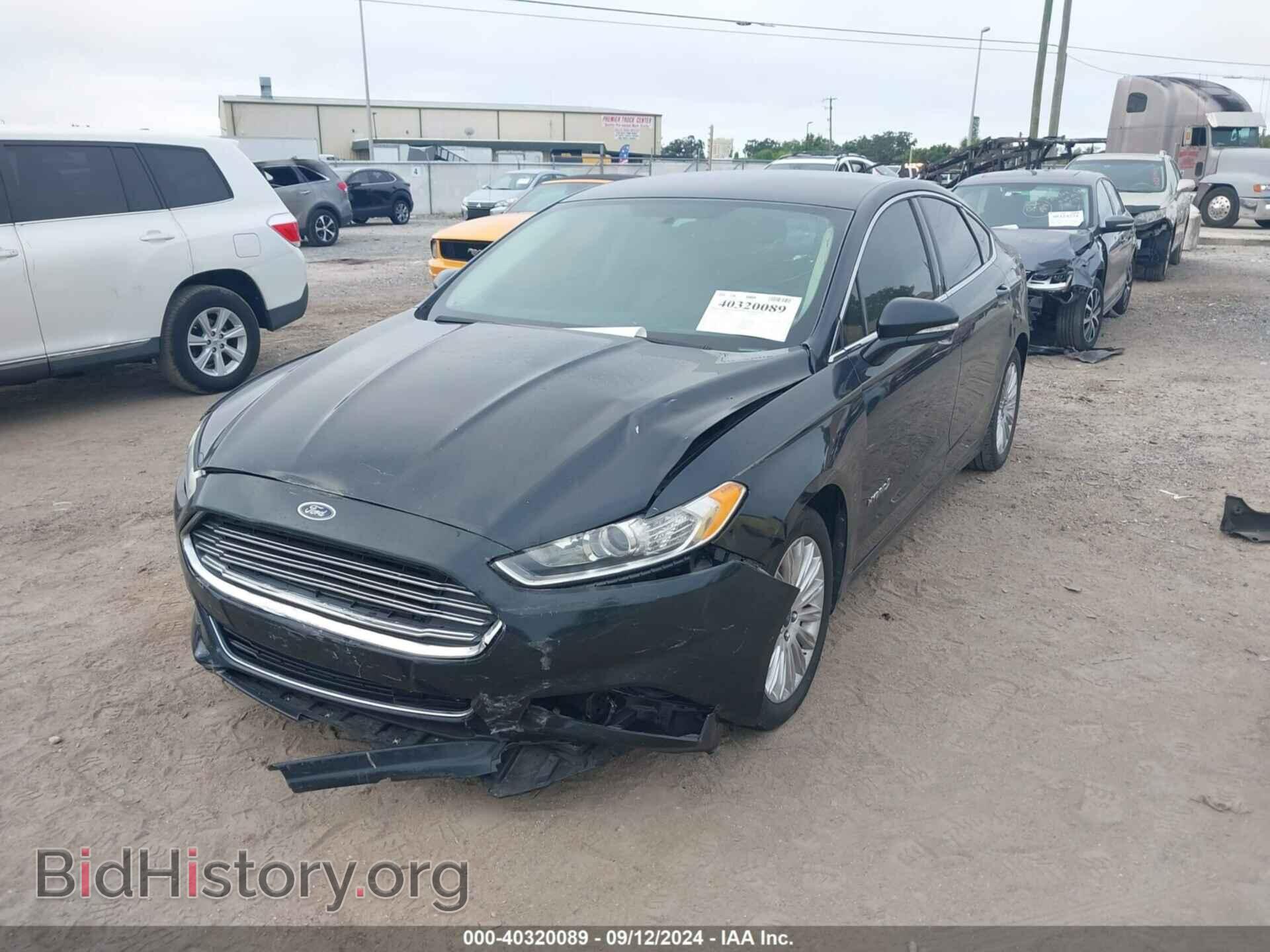 2014 FORD FUSION - VIN: 3FA6P0LU7ER289170 - Фото 2