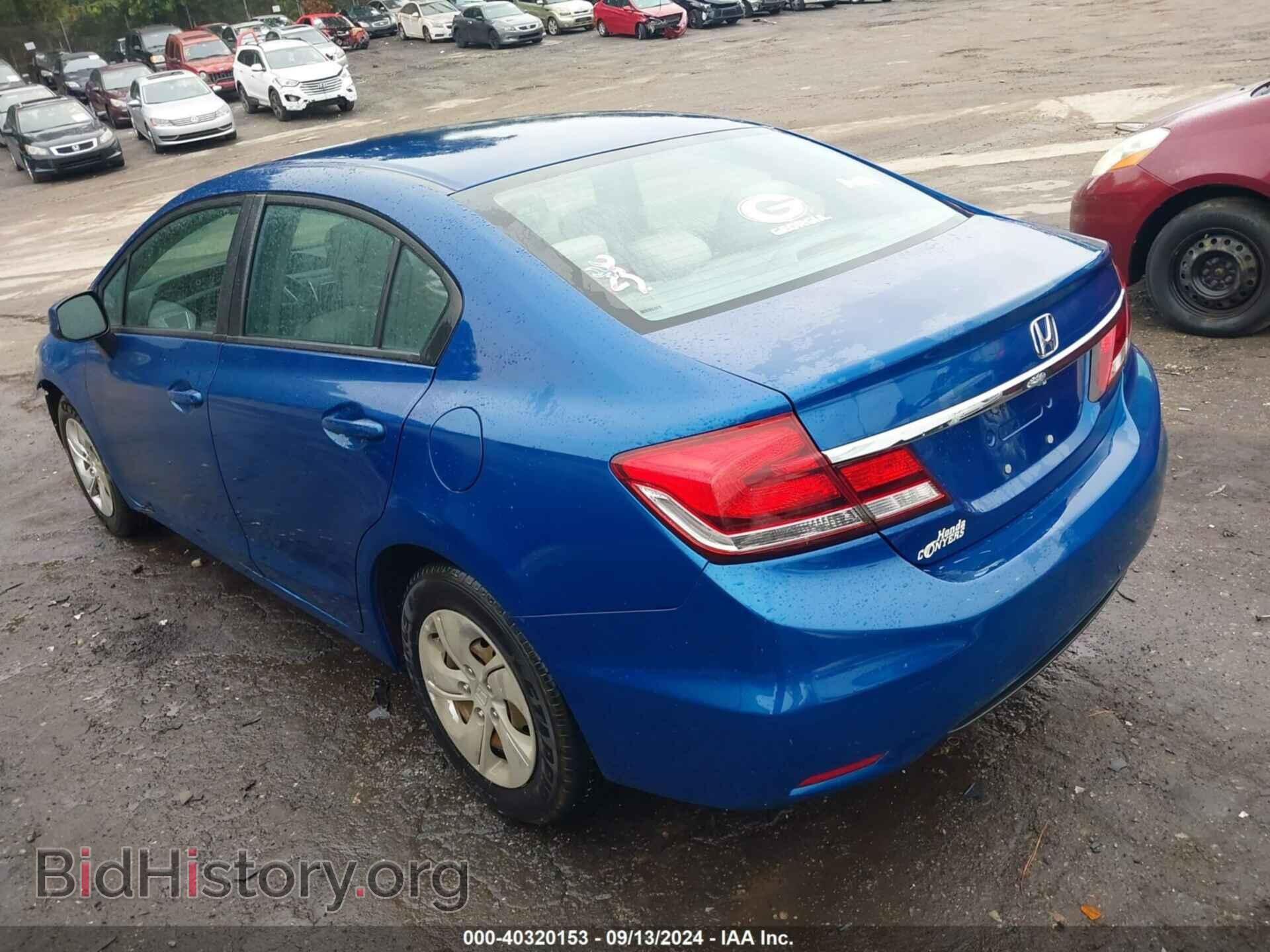 2013 HONDA CIVIC - VIN: 19XFB2F58DE284381 - Фото 3