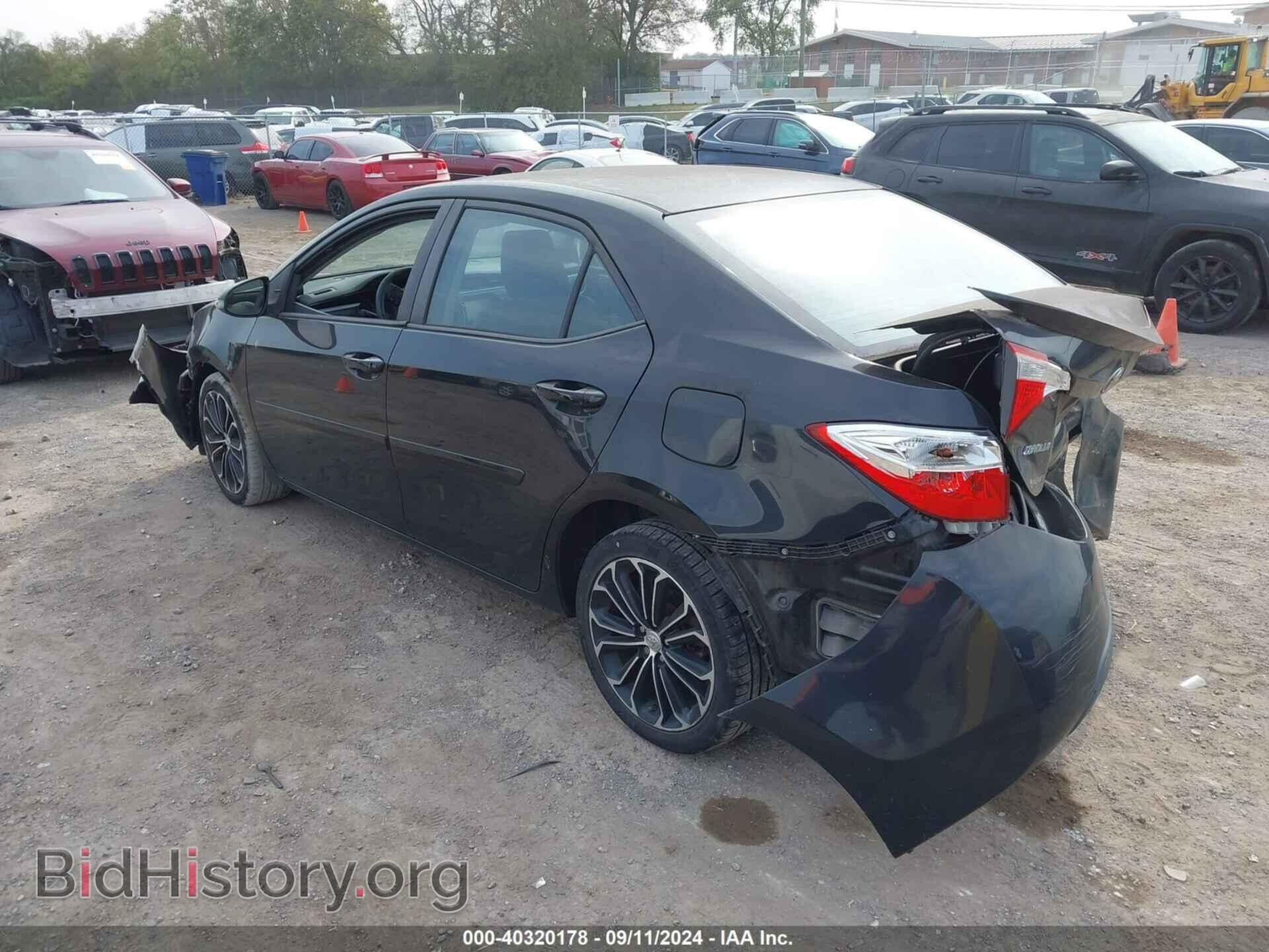 2014 TOYOTA COROLLA - VIN: 2T1BURHE9EC024120 - Фото 3