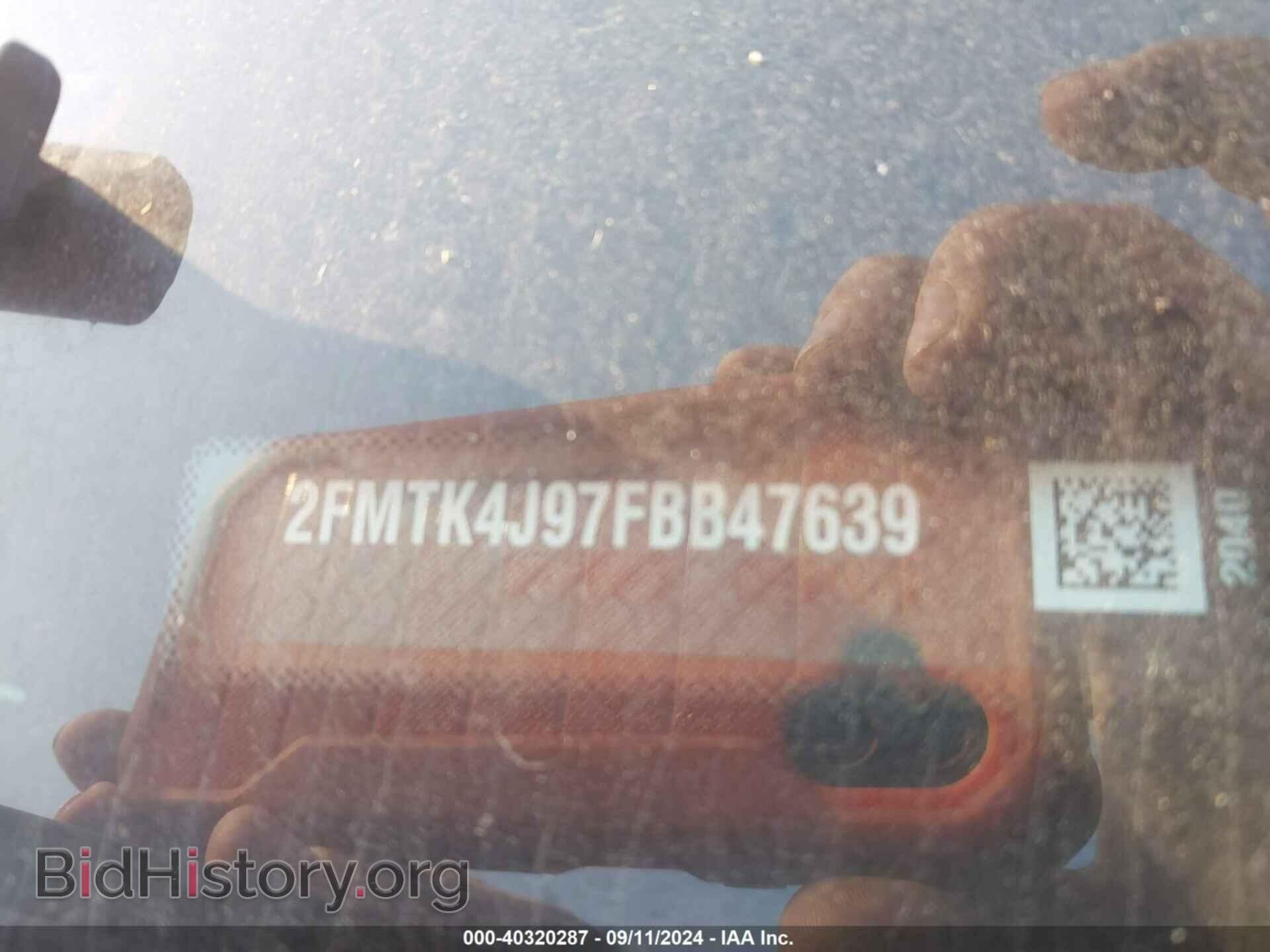 2015 FORD EDGE - VIN: 2FMTK4J97FBB47639 - Photo 9