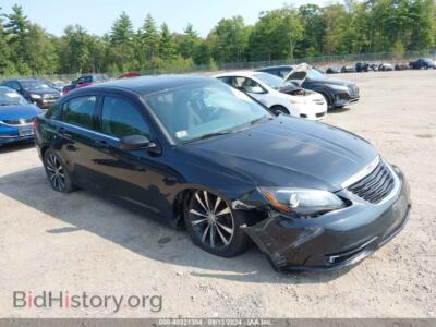 2013 Chrysler 200 Touring, black — VIN 1C3CCBBB6DN618323, IAAI