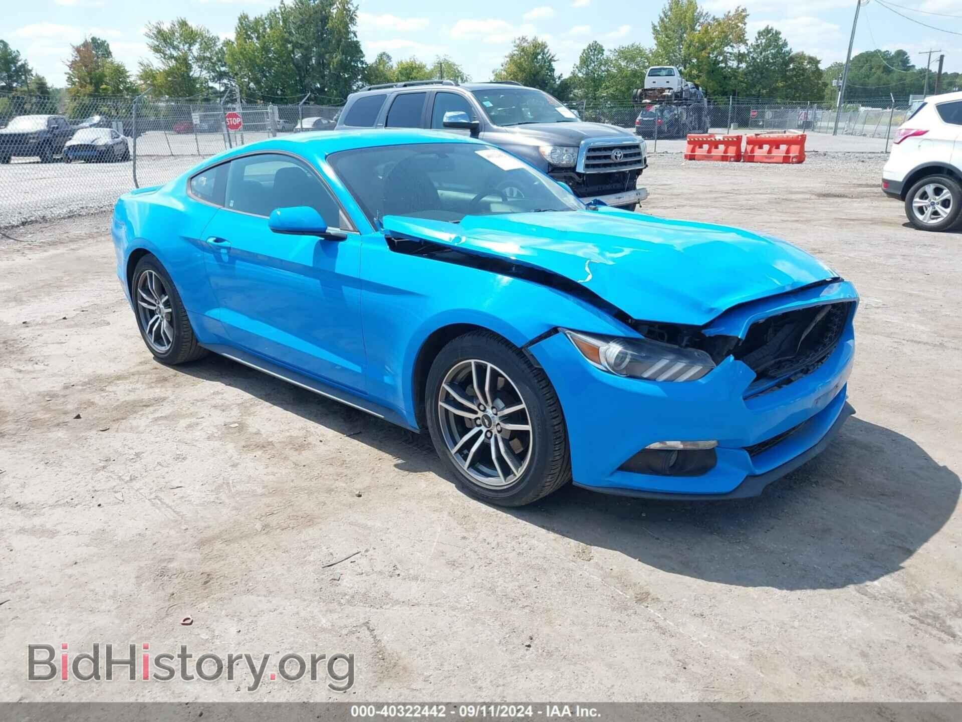 Фотография 1FA6P8TH2H5230455 - FORD MUSTANG 2017
