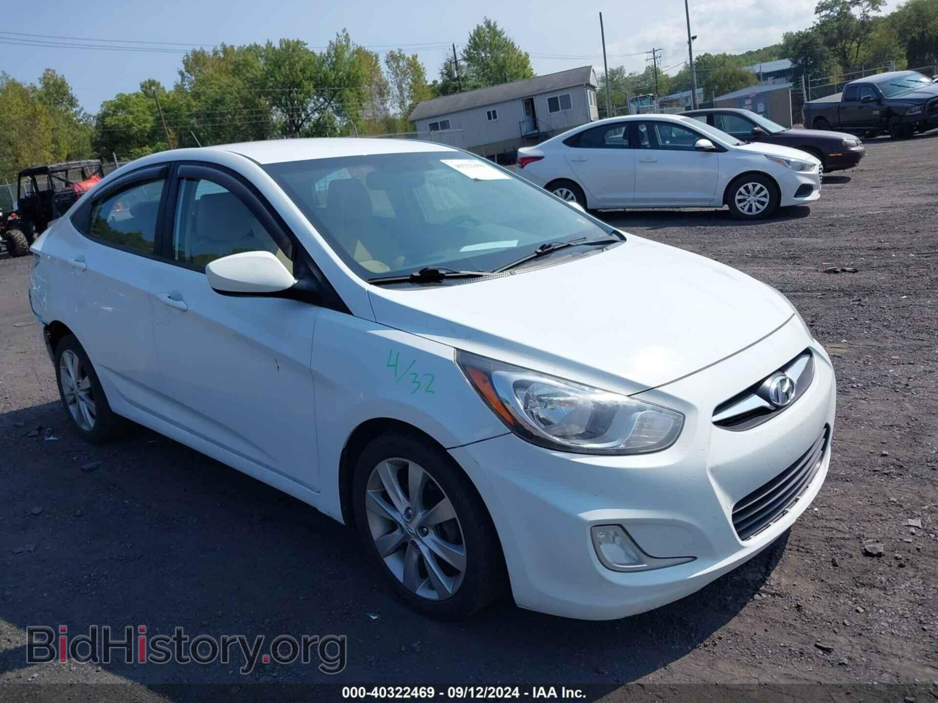 Фотография KMHCU4AE9DU378525 - HYUNDAI ACCENT 2013