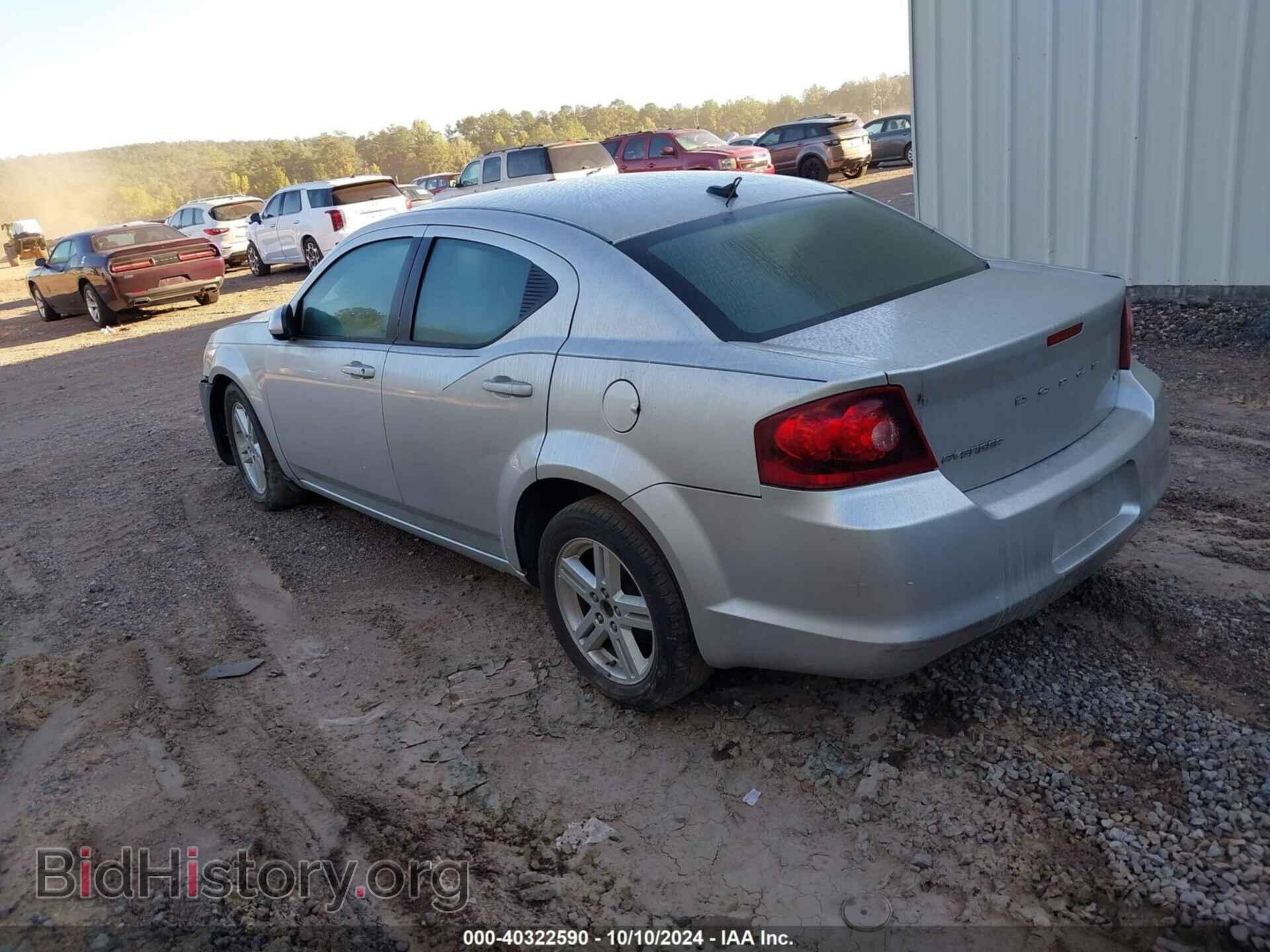 2012 DODGE AVENGER - VIN: 1C3CDZCB8CN195165 - Фото 3